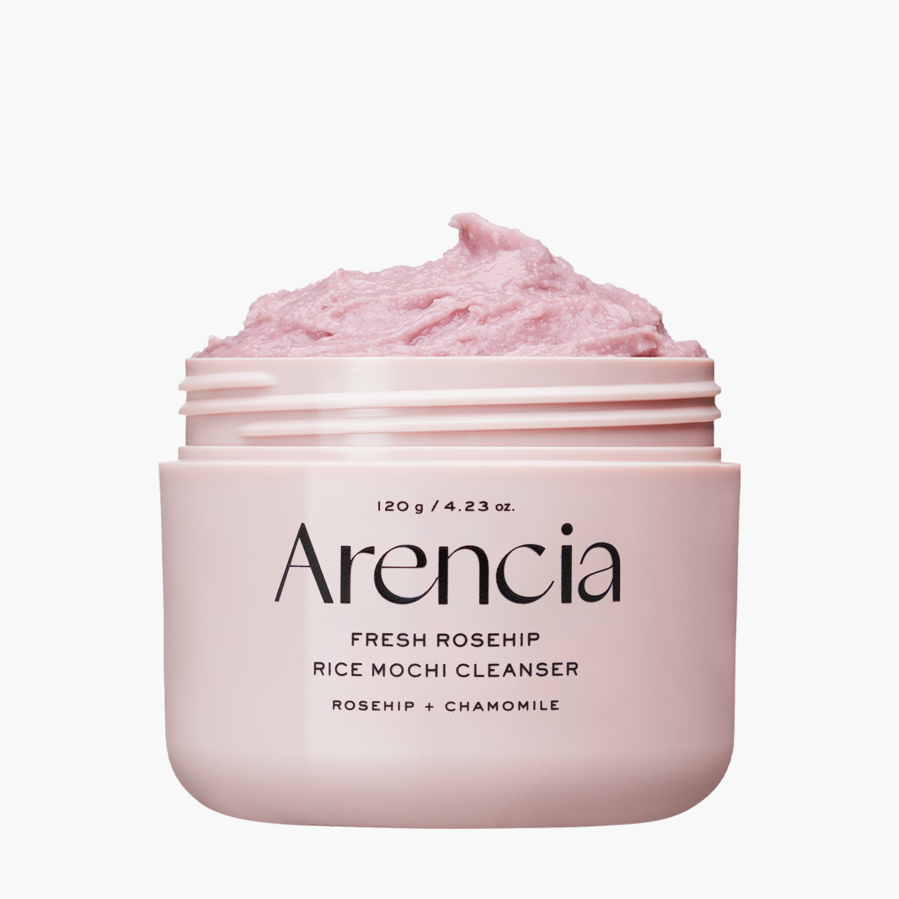 Пенка для глубокого очищения кожи с экстрактом шипо | Arencia Fresh Rosehip Rice Mochi Cleanser 120g