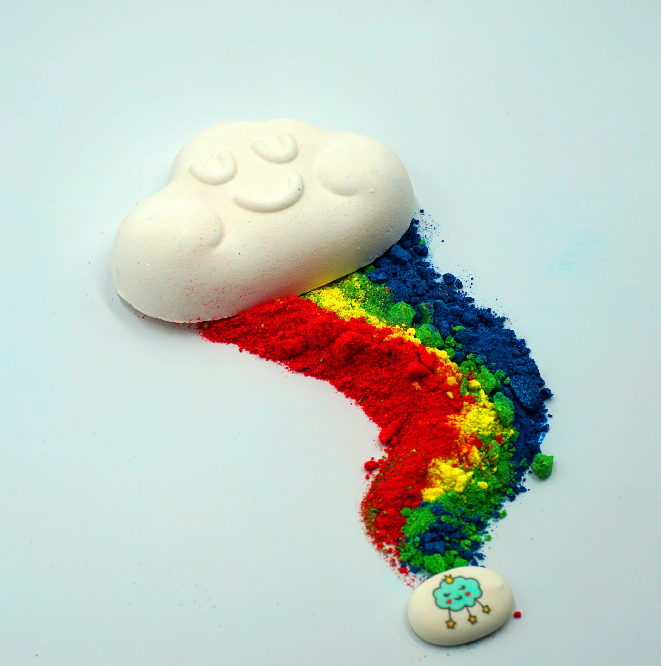 Бомба для ванны | Бомба для ванны "Радужное облако" 170г - фото 3