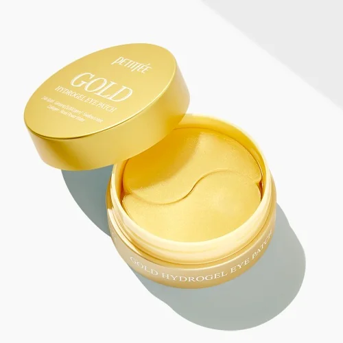 Гидрогелевые патчи для век с женьшенем и коллагеном  | Petitfee Gold Hydrogel Eye Patch 60 ea - фото 8
