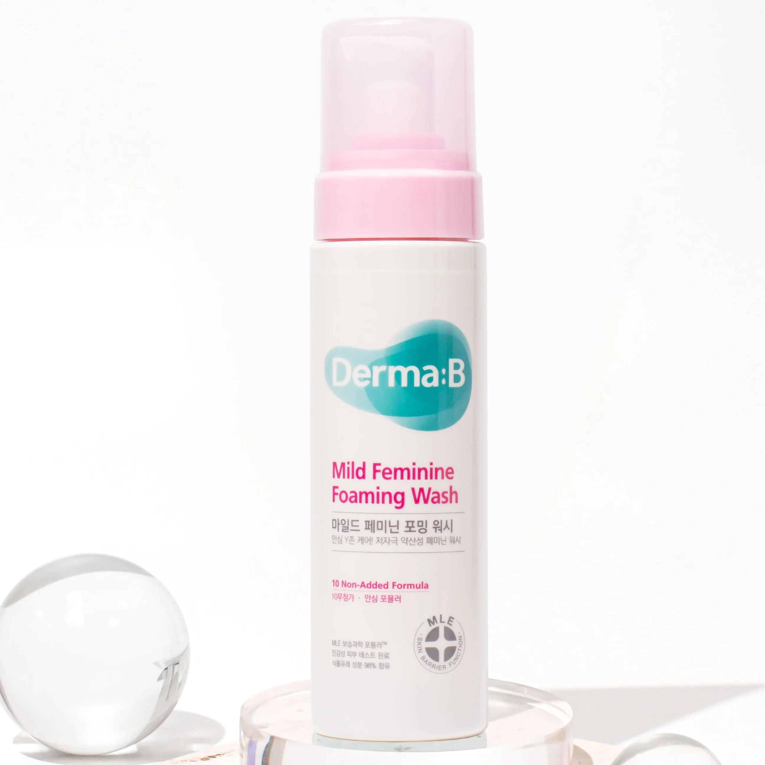 Пенка мягкая для интимной гигиены | Derma:B Mild Feminine Foaming Wash 200ml