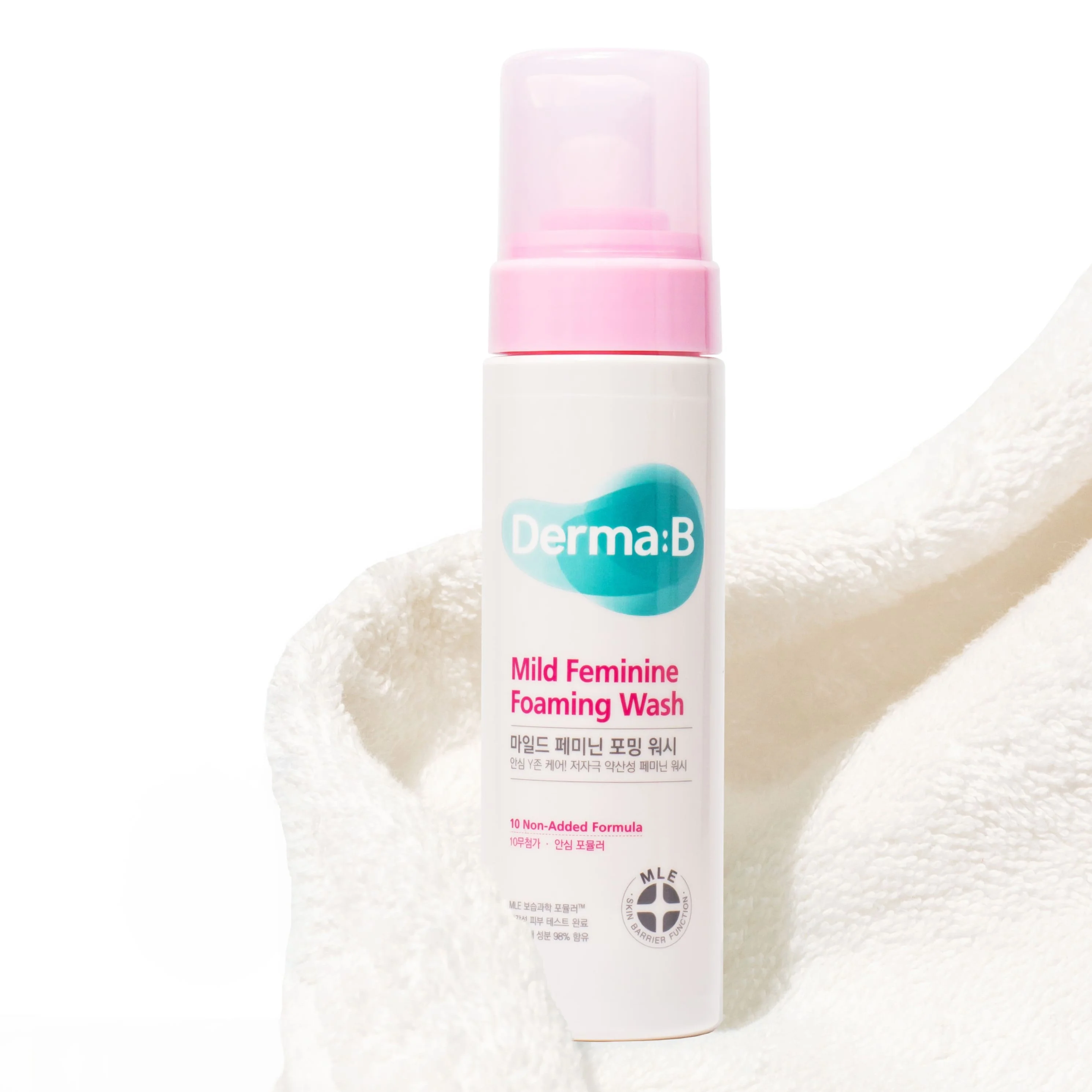 Пенка мягкая для интимной гигиены | Derma:B Mild Feminine Foaming Wash 200 ml - фото 5