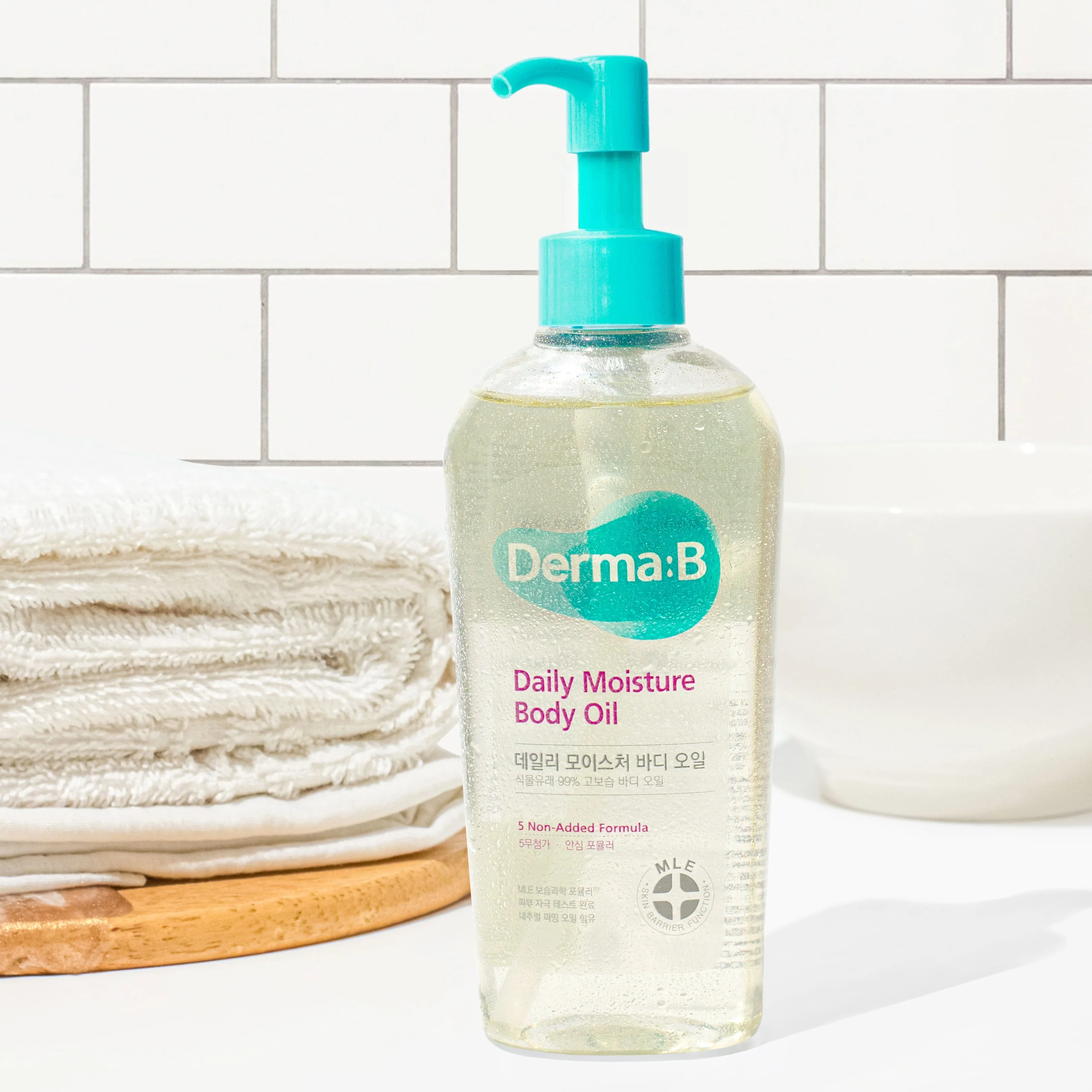 Масло для тела увлажняющее | Derma:B Daily Moisture Body Oil 200 ml - фото 3