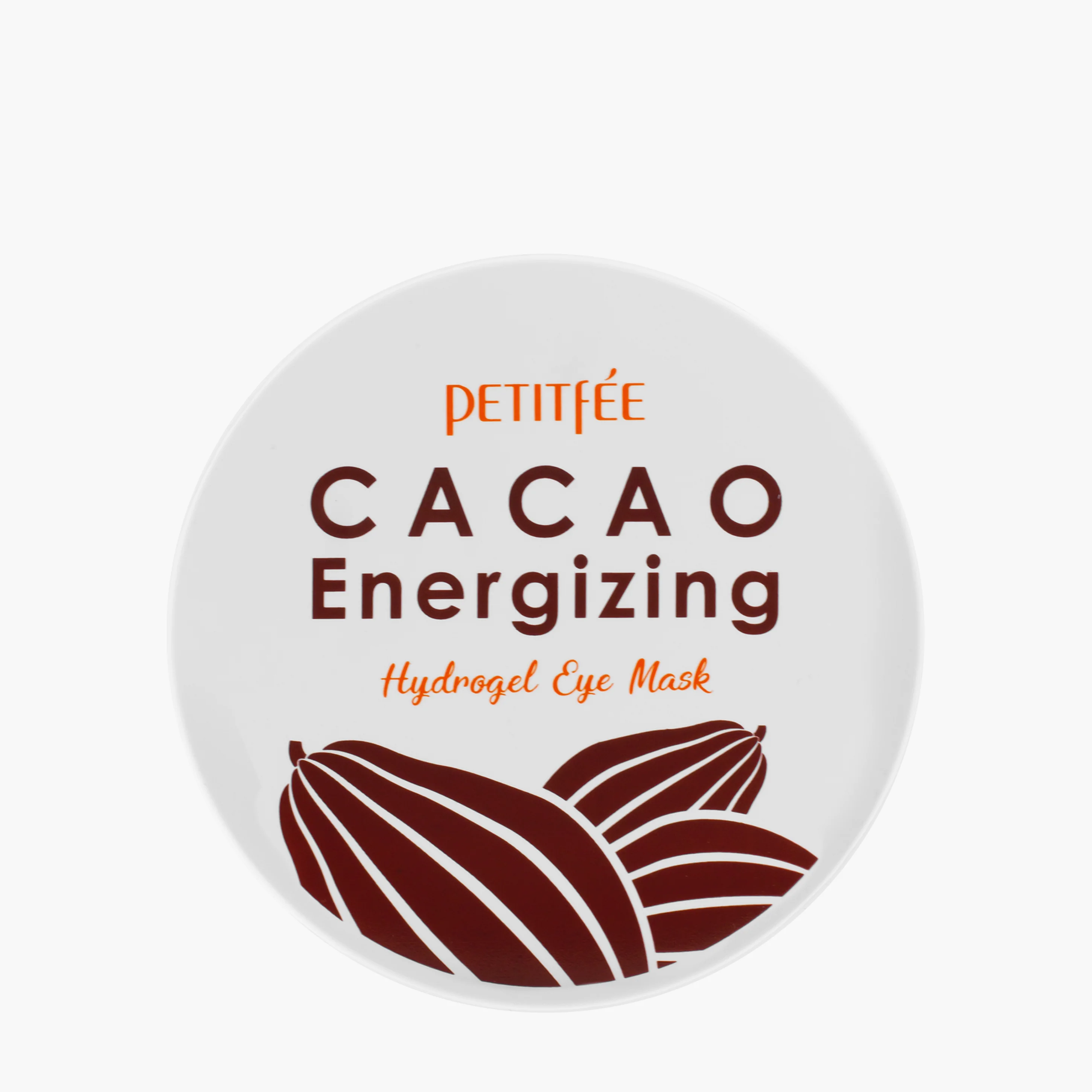 Патчи гидрогелевые тонизирующие с какао | Petitfee Cacao Energizing Hydrogel Eye Mask 84g