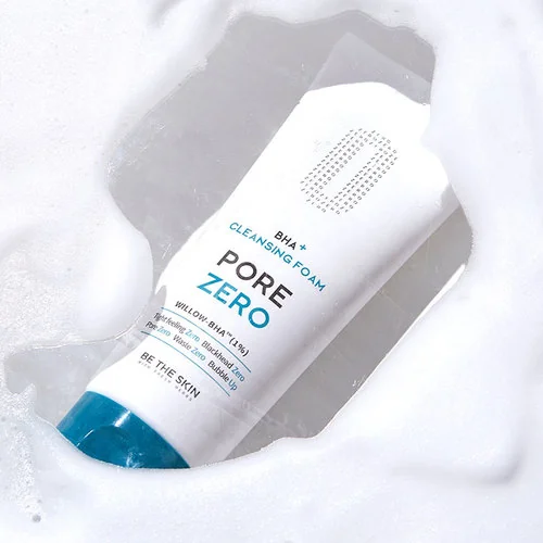 Пенка для умывания для борьбы с чёрными точками | Be The Skin BHA+ PORE ZERO Cleansing Foam 150 g - фото 3