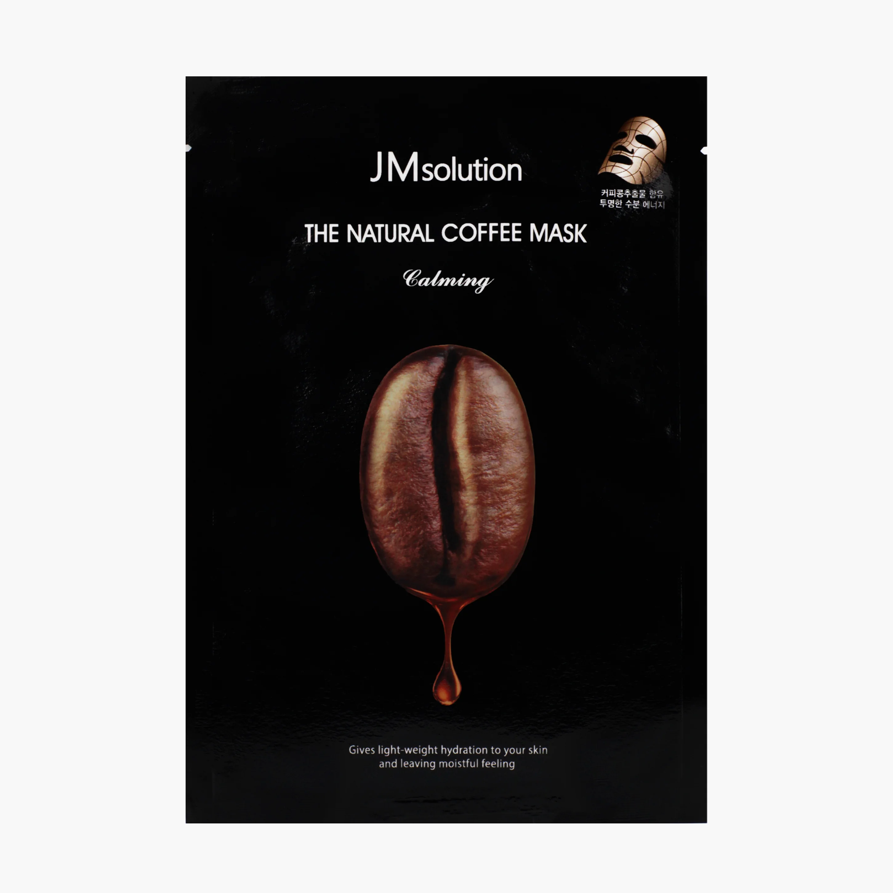 Маска тканевая успокаивающая с экстрактом кофе | JMsolution The Natural Coffee Mask Calming 30ml