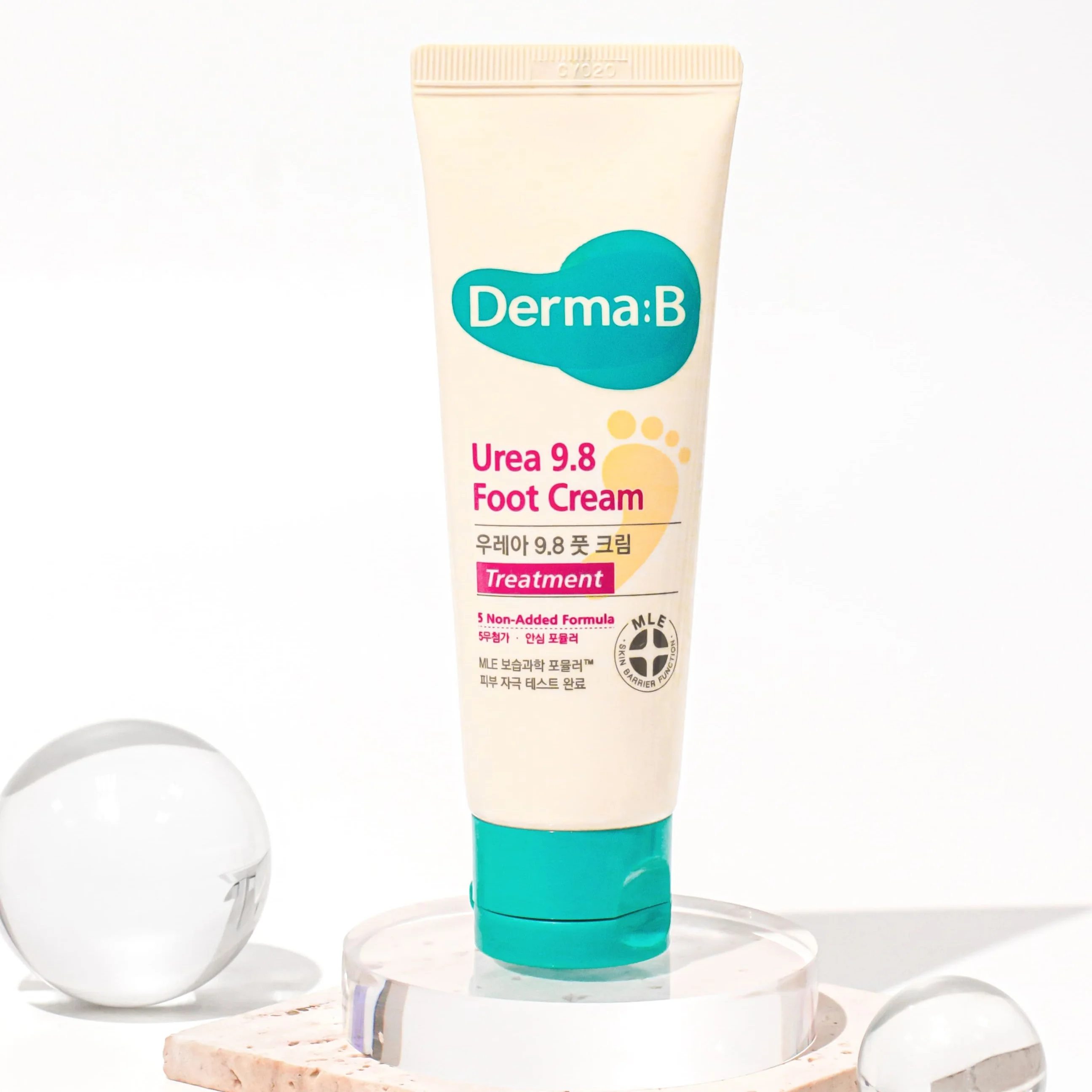 Крем для ног увлажняющий| Derma:B Urea 9.8 Foot Cream 80 ml - фото 3