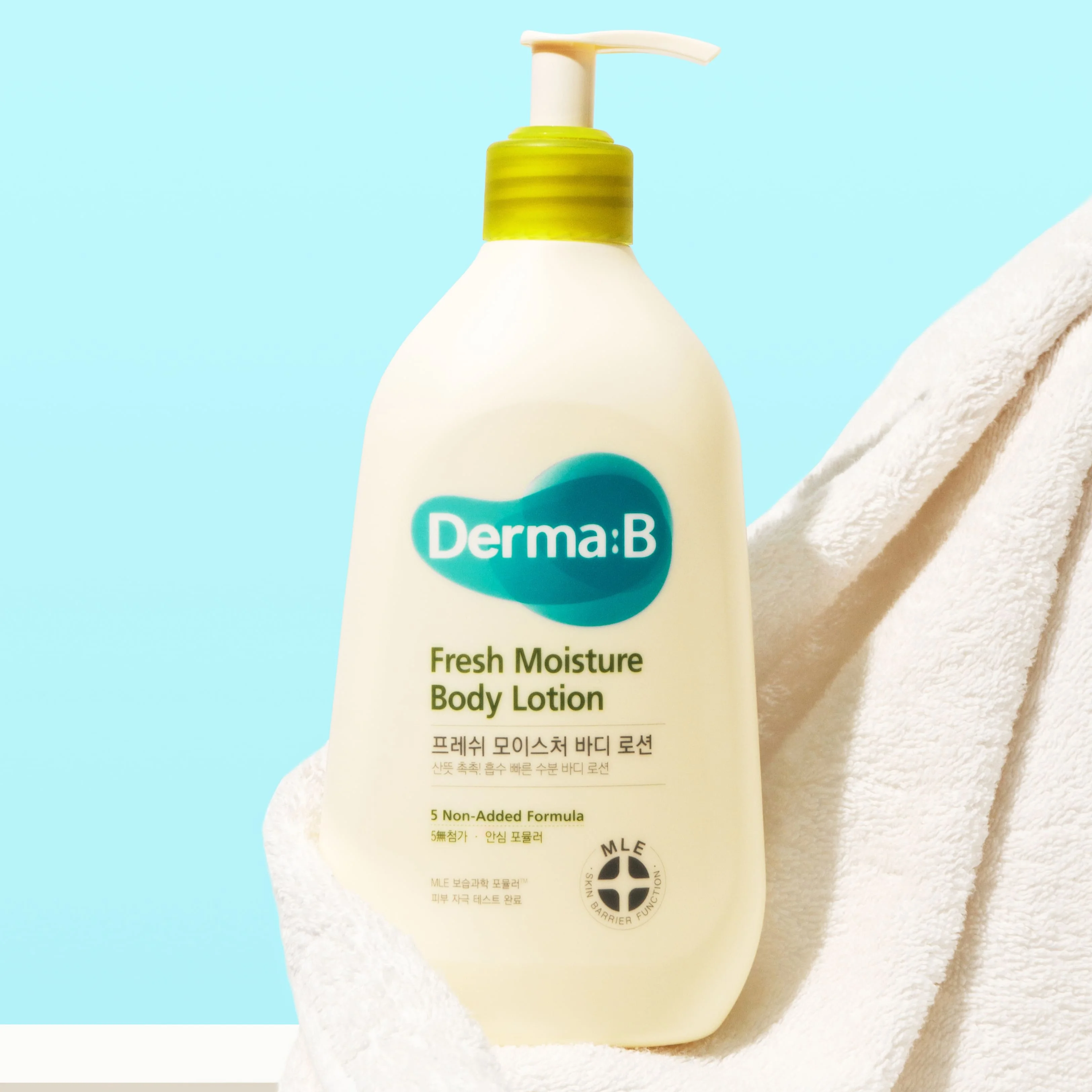 Лосьон освежающий увлажняющий  для тела | Derma:B Fresh Moisture Body Lotion 400 ml - фото 5