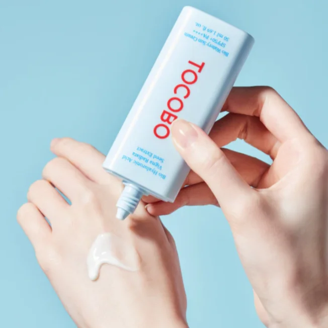 Крем солнцезащитный с увлажняющим эффектом |Tocobo BIO WATERY SUN CREAM SPF50+ PA++++ 50 ml - фото 4