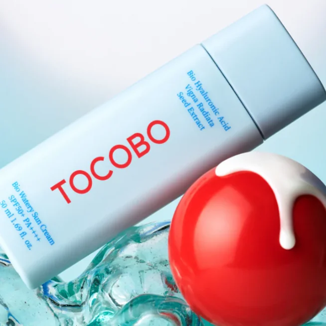 Крем солнцезащитный с увлажняющим эффектом |Tocobo BIO WATERY SUN CREAM SPF50+ PA++++ 50 ml - фото 2