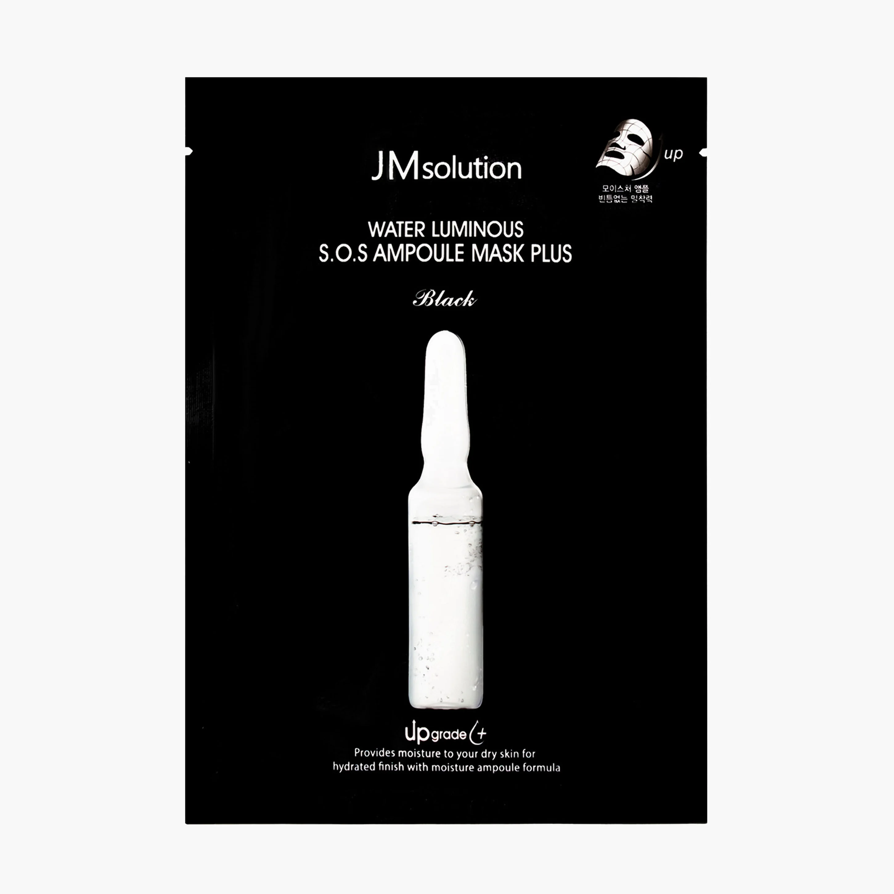 Маска тканевая для восстановления кожи | JMsolution Water Luminous S.O.S. Ampoule Mask Plus Black 30