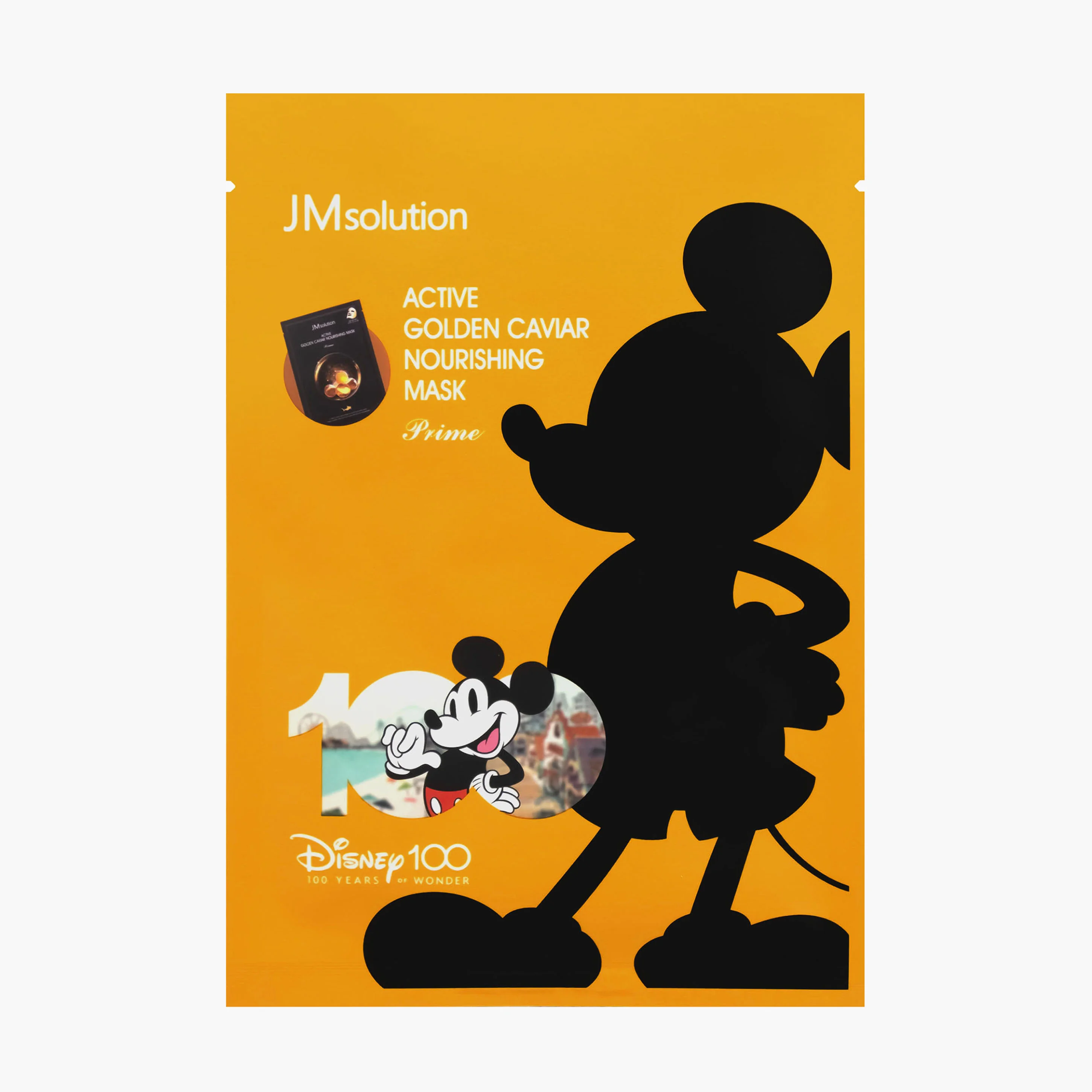 Маска тканевая ультратонкая с золотом и икрой | JMsolution Active Golden Caviar Nourishing Mask Prim