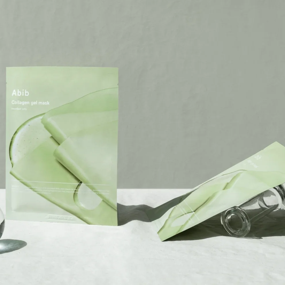 Маска гелевая c коллагеном| Abib Collagen Gel Mask Heartleaf Jelly 35 g - фото 6