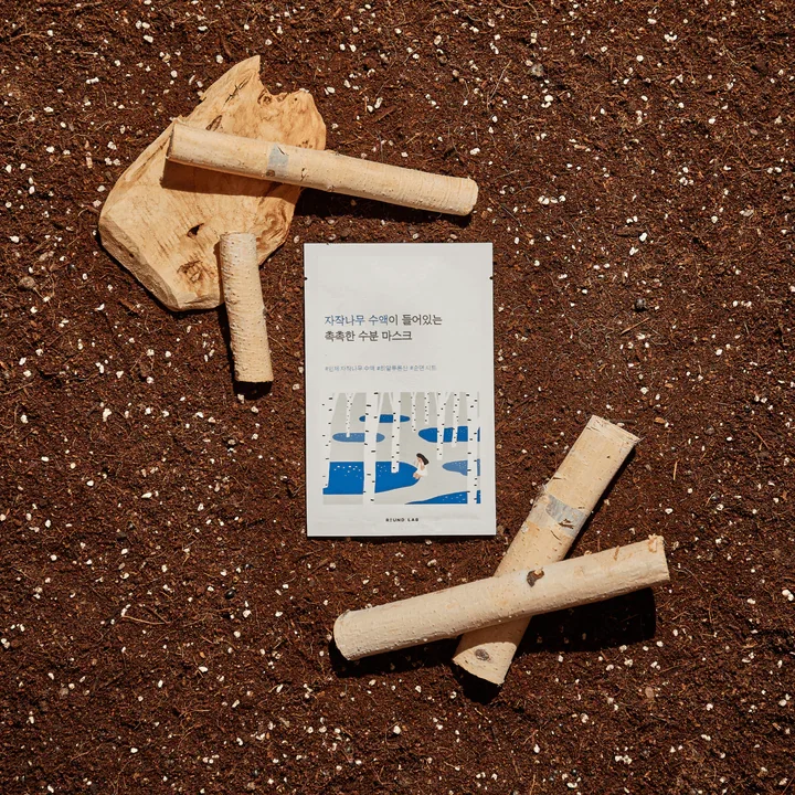 Маска тканевая увлажняющая с березовым соком| Round Lab Birch Juice Moisturizing Mask 25 ml - фото 3