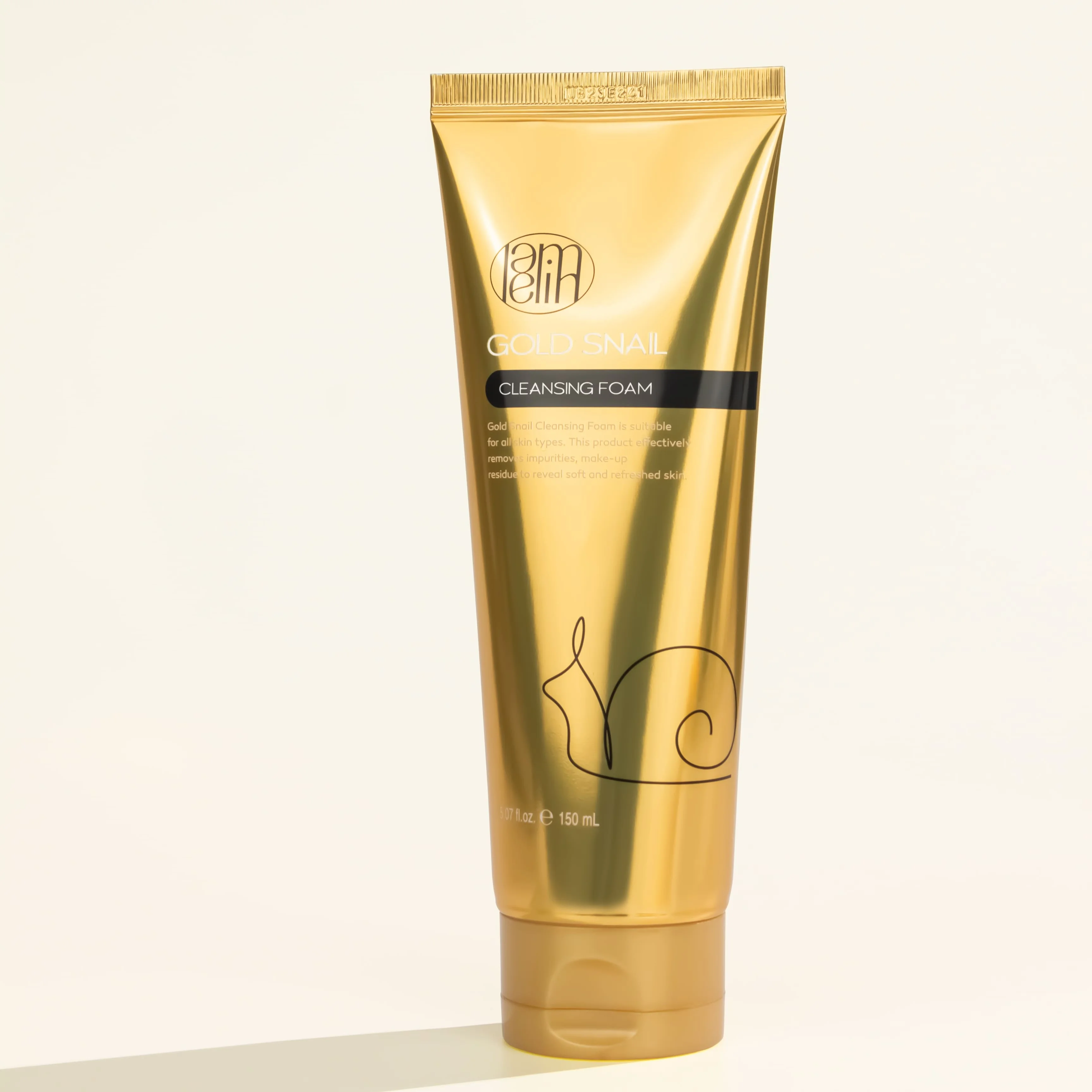 Пенка для умывания с муцином улитки и золотом | Lamelin Gold Snail Cleansing Foam 150ml