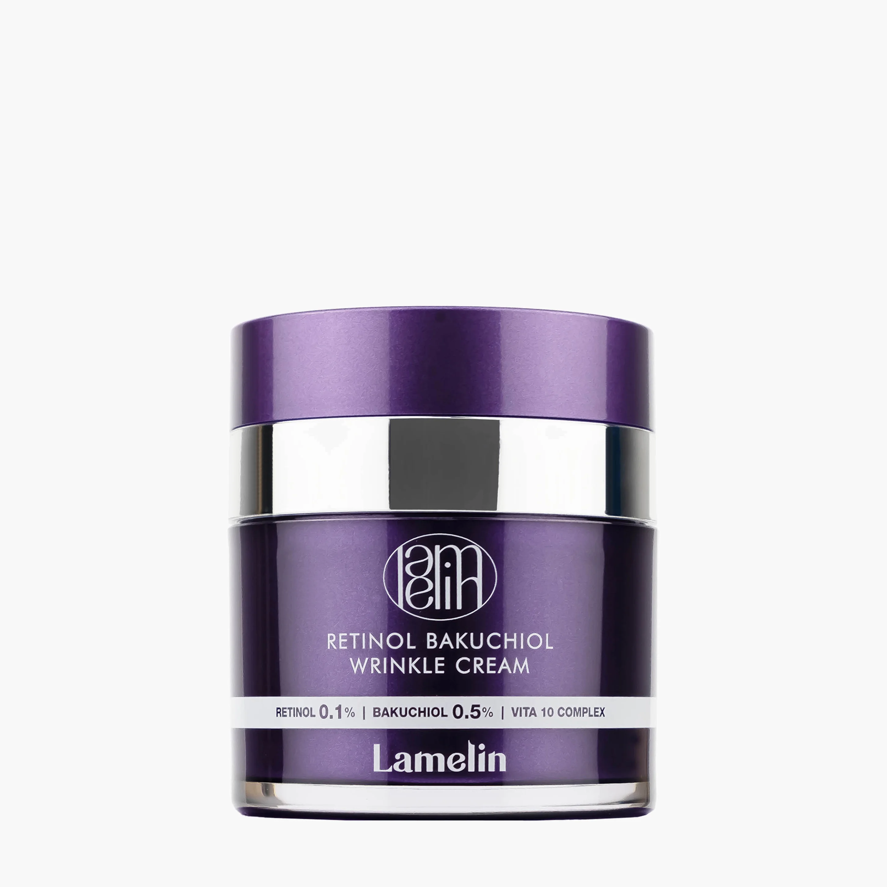 Крем против морщин с ретинолом и бакучиолом | Lamelin Retinol Bakuchiol Wrinkle Cream 50ml