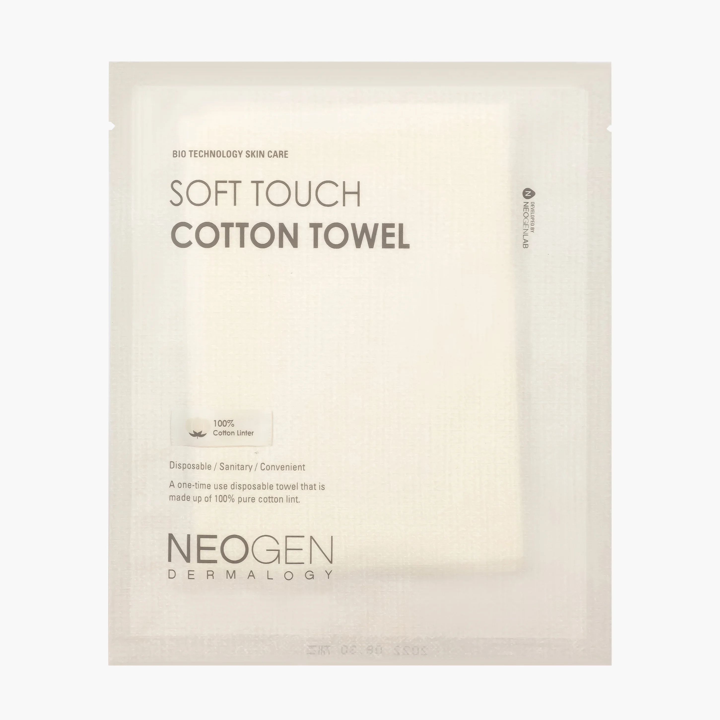 Полотенце мягкое хлопковое | Neogen Dermalogy Soft Touch Cotton Towel