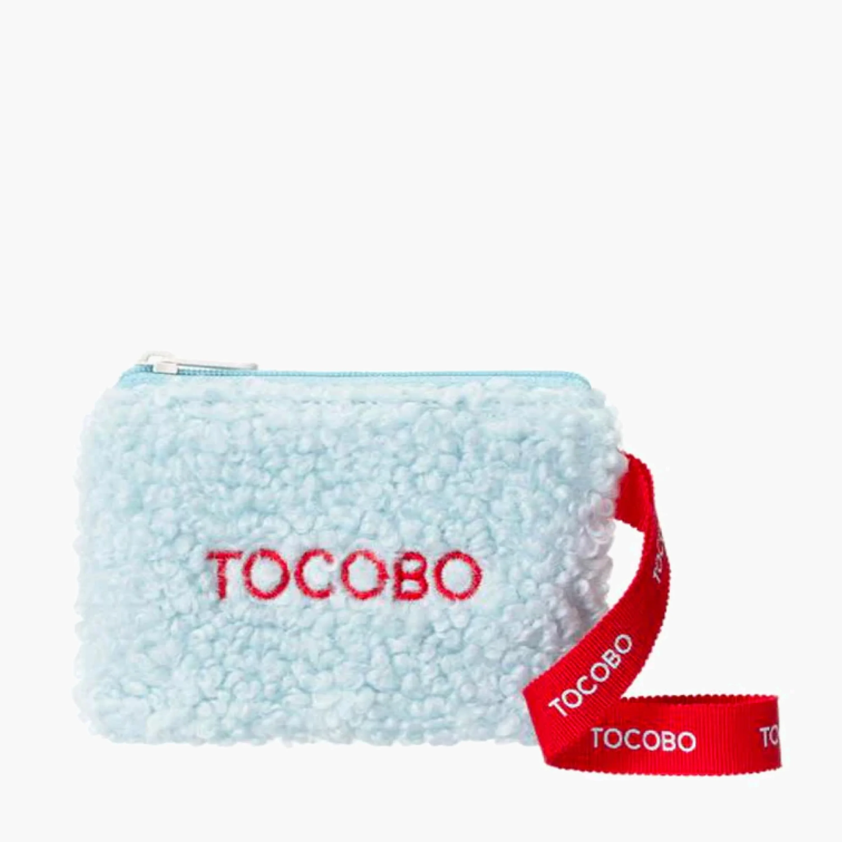 Косметичка | Tocobo Light Blue Fur Pouch