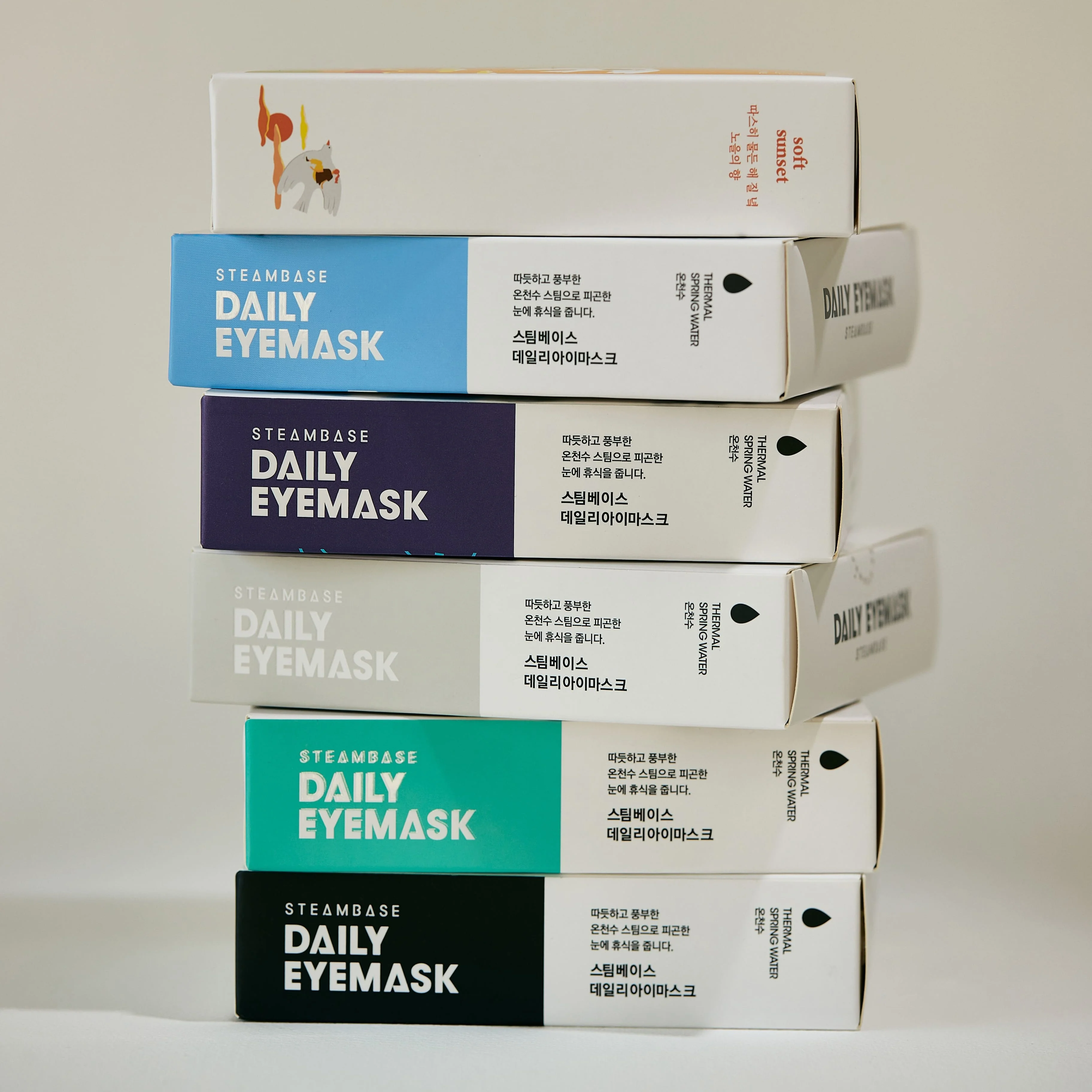 Маска паровая для глаз Мягкий закат | STEAMBASE Daily Eye Mask Soft Sunset