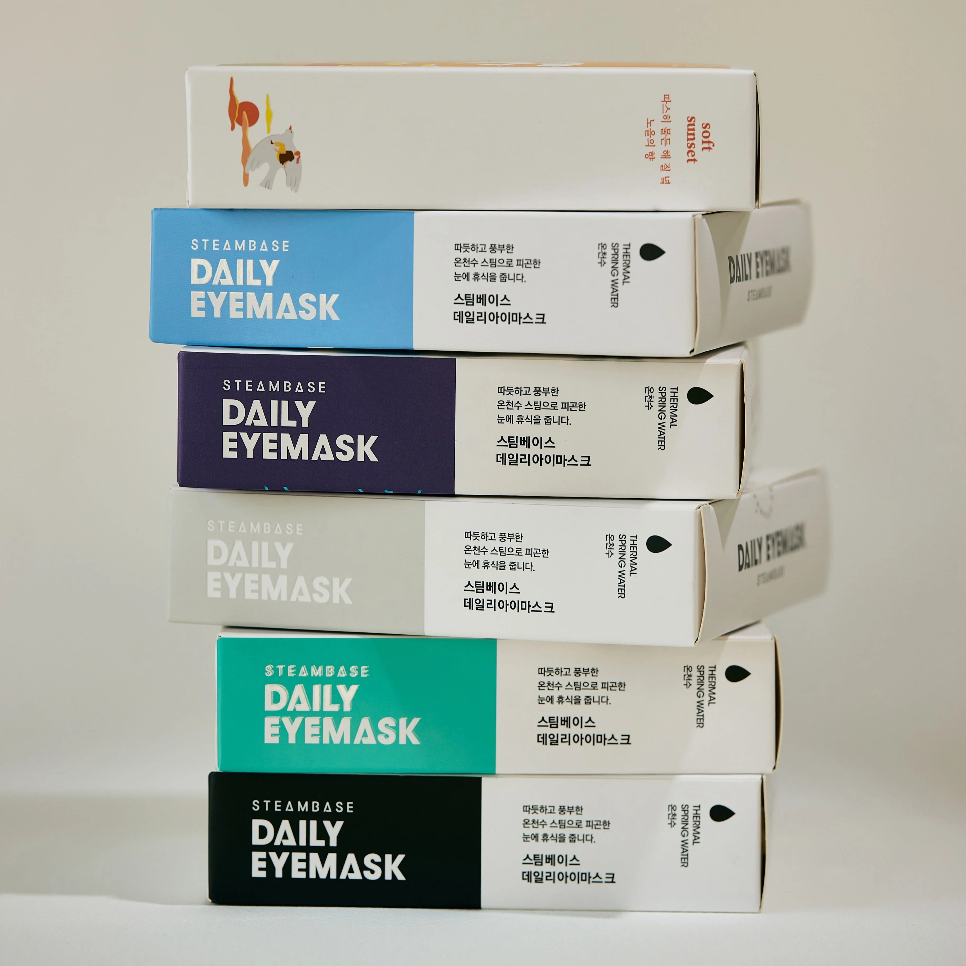 Маска паровая для глаз Ночной воздух | STEAMBASE Daily Eye Mask Silent Night