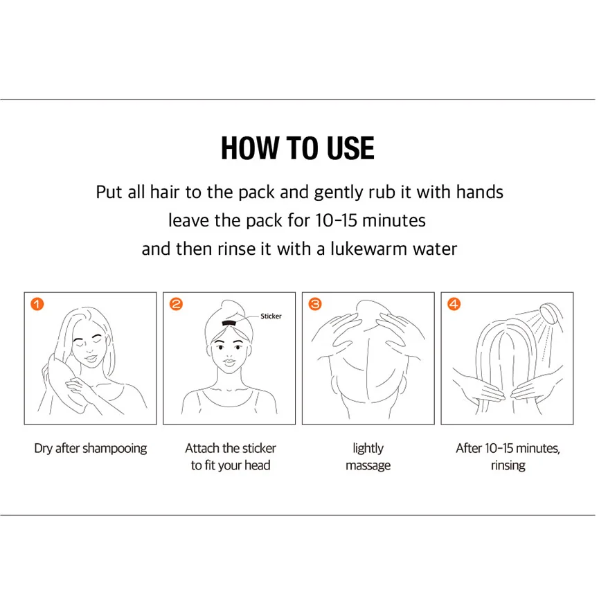 Маска-шапочка для восстановления волос | Apothe Silky Hair Pack 35 ml - фото 4