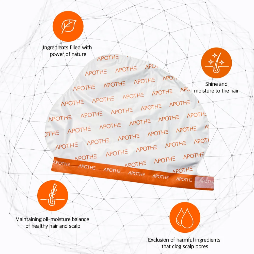 Маска-шапочка для восстановления волос | Apothe Silky Hair Pack 35 ml - фото 7
