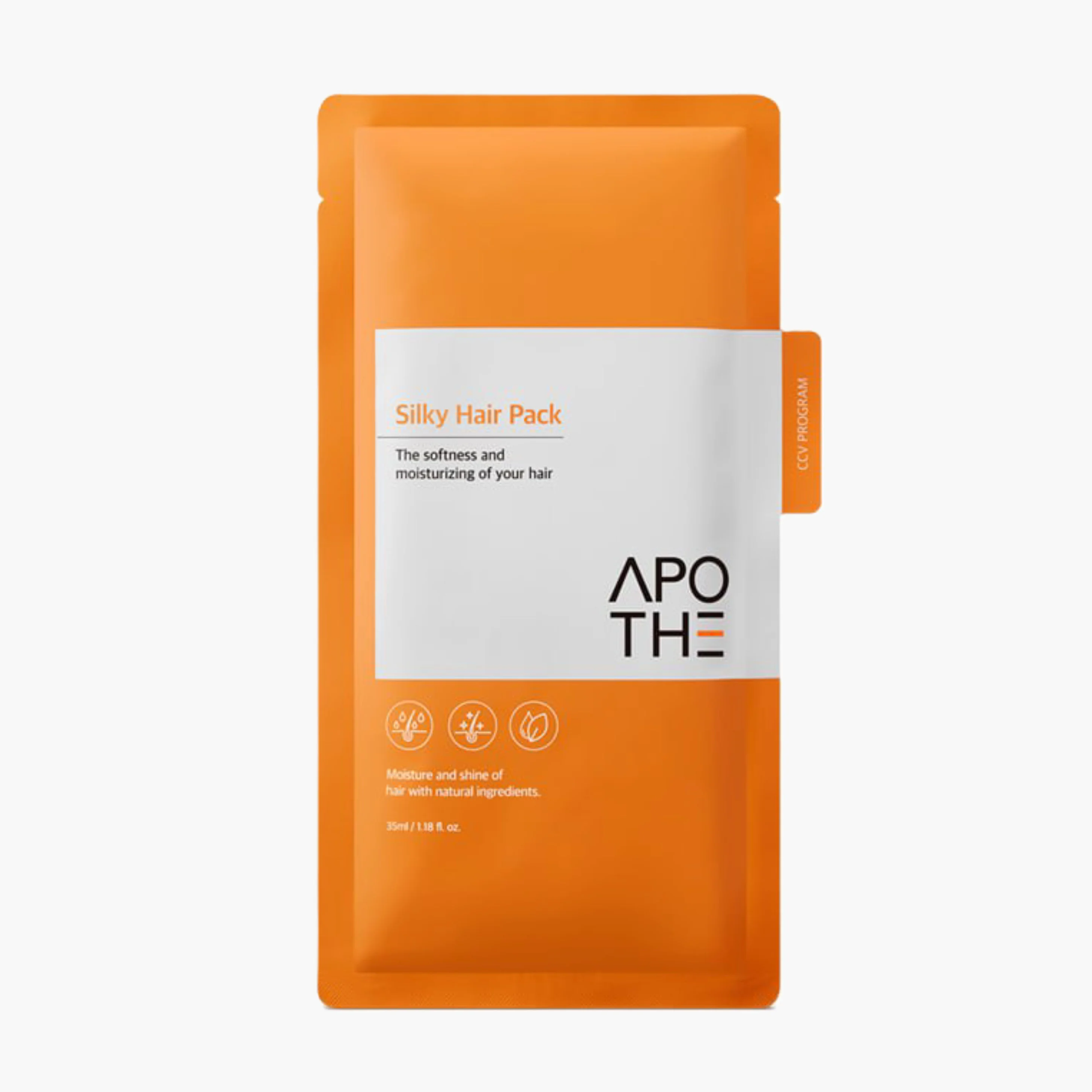 Маска-шапочка для восстановления волос | Apothe Silky Hair Pack 35ml