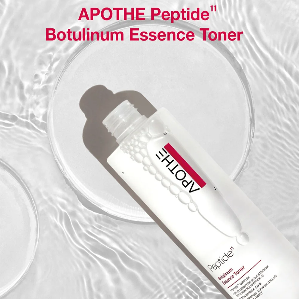 Тонер-эссенция пептидная | Apothe Peptide 11 Botulinum Essence Toner 250 ml - фото 6