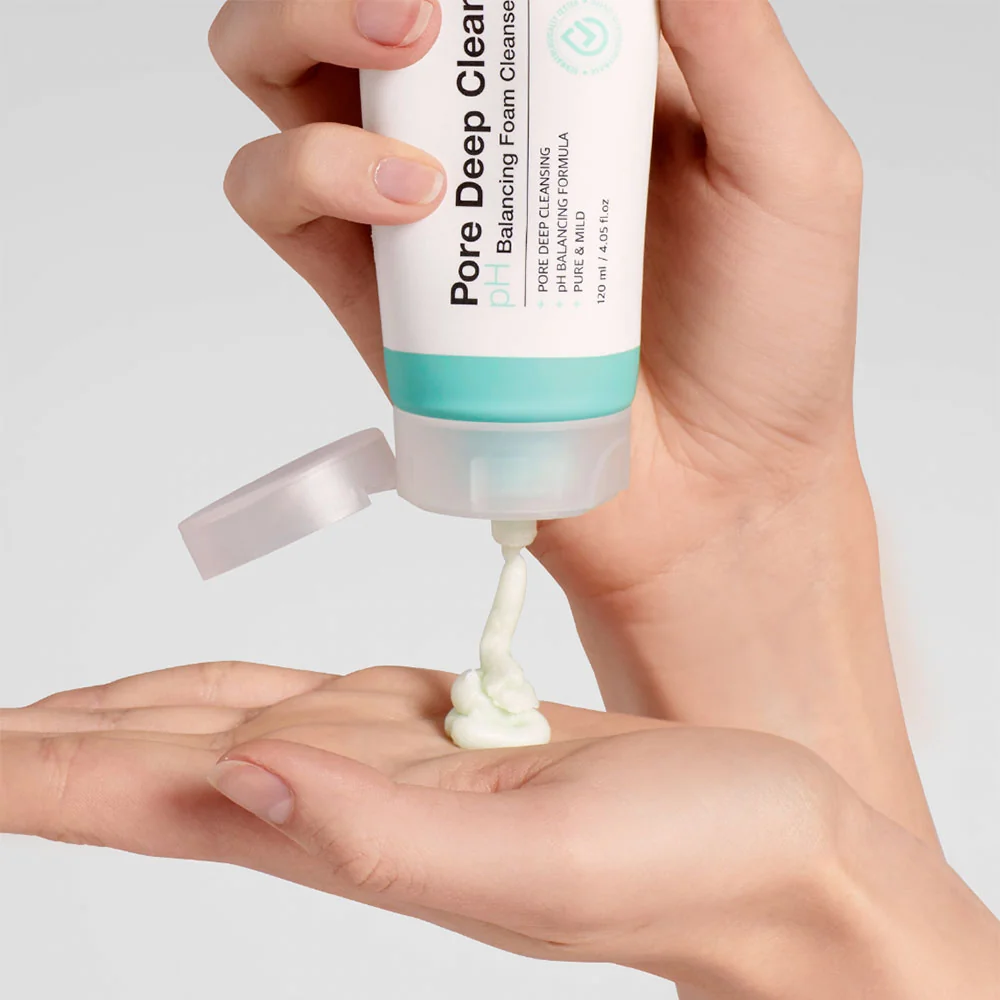 Пенка балансирующая | Apothe Pore Deep Clean pH Balancing Foam Cleanser 120 ml - фото 5