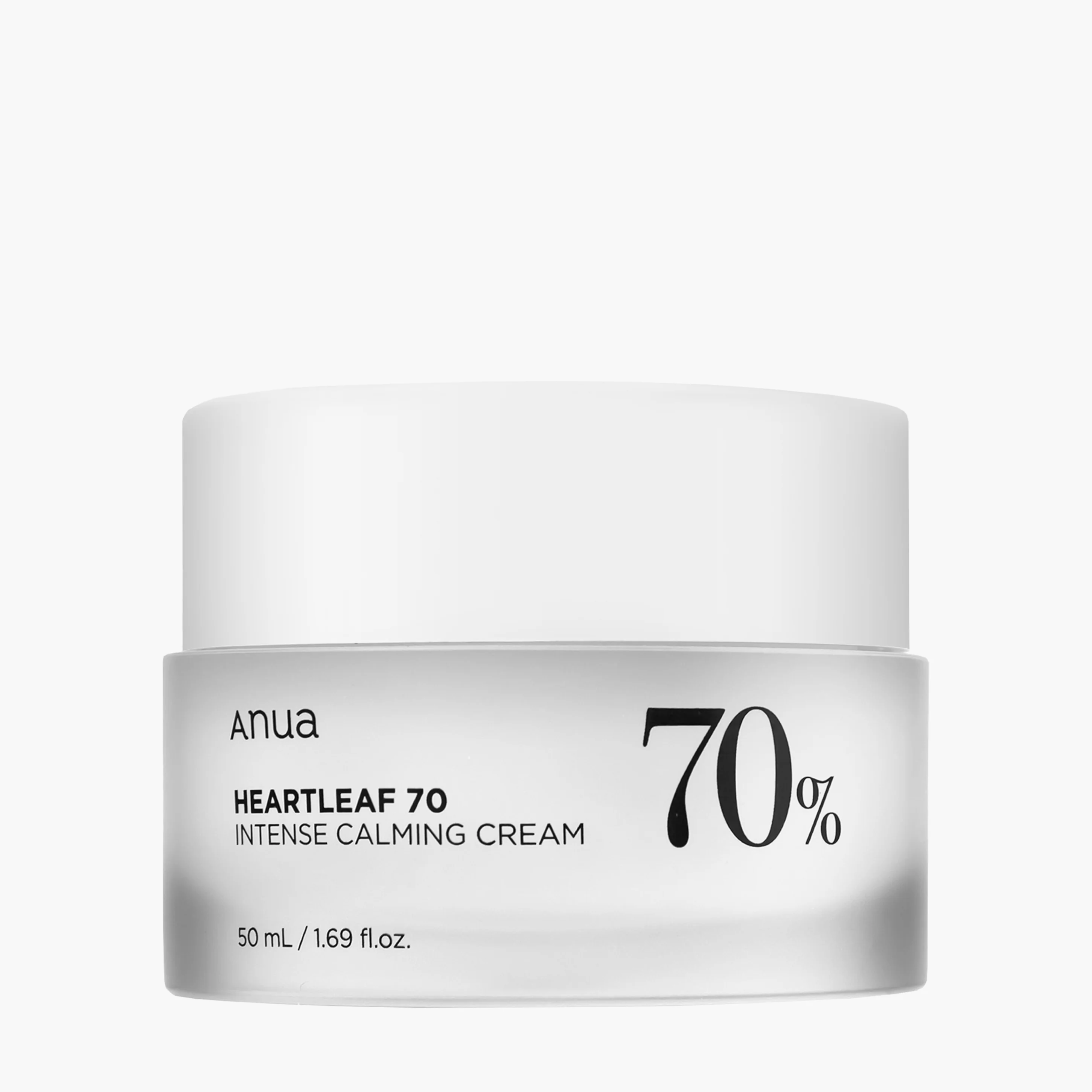 Крем для лица успокаивающий | ANUA Heartleaf 70% Intense Calming Cream 50ml