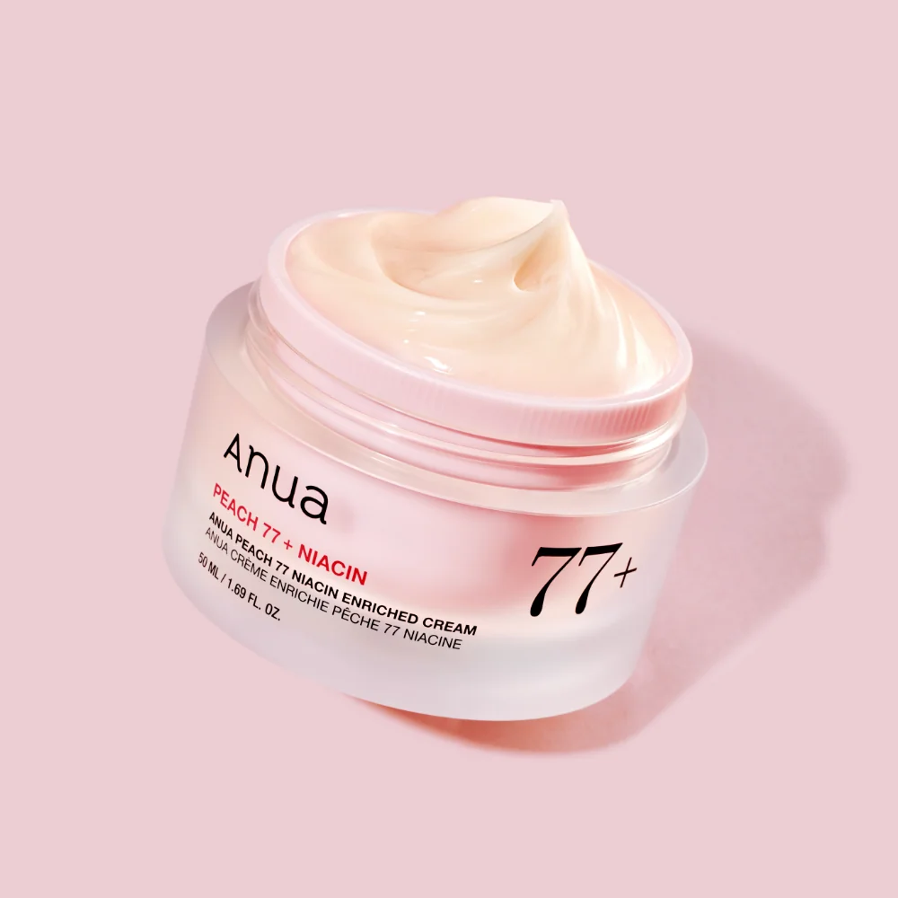 Крем для лица с экстрактом персика и ниацинамидом | Anua Peach 77 Niacin Enriched Cream 50 ml - фото 3