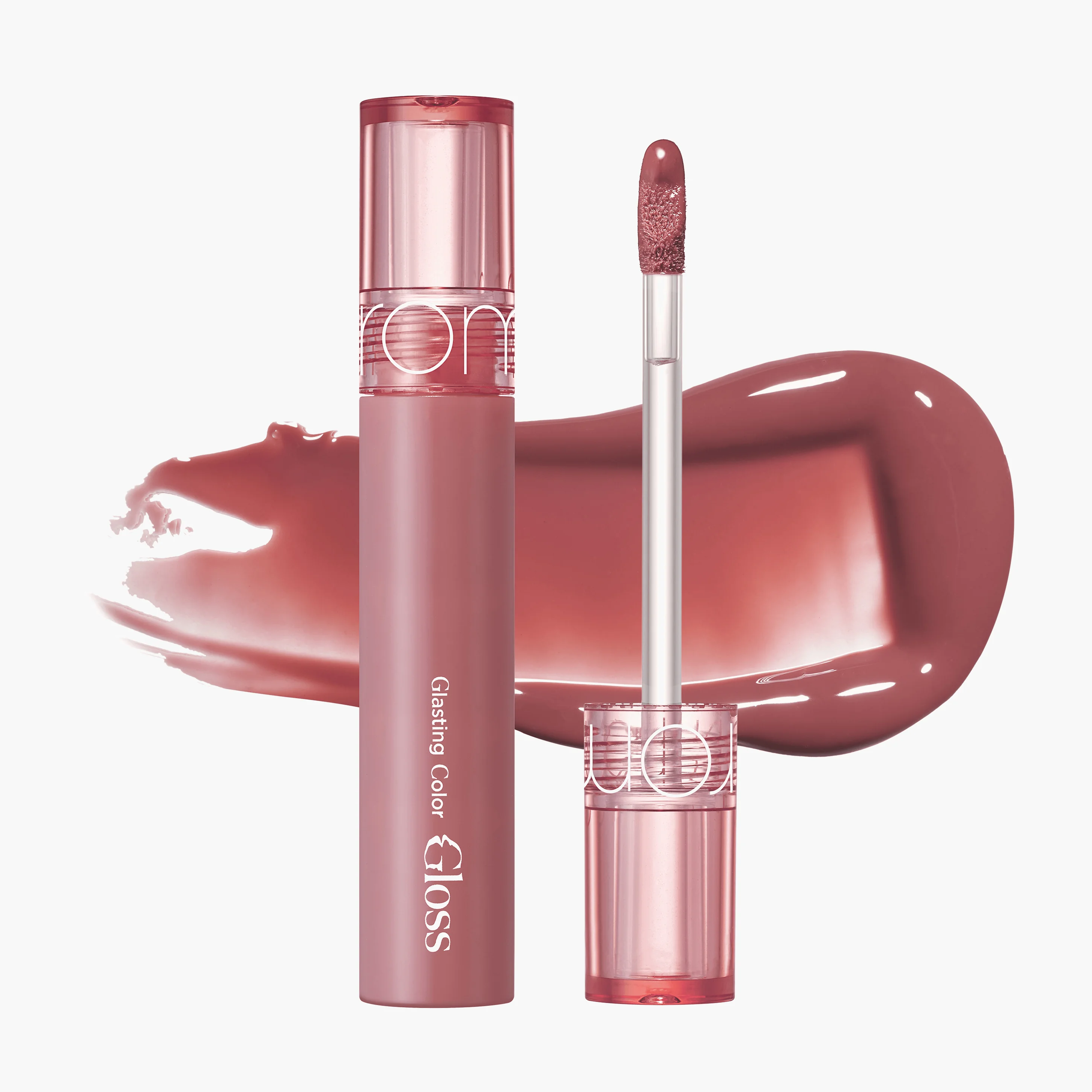 Блеск для губ 03 Rose Finch | Rom&nd Glasting Color Gloss 03 Rose Finch 4g
