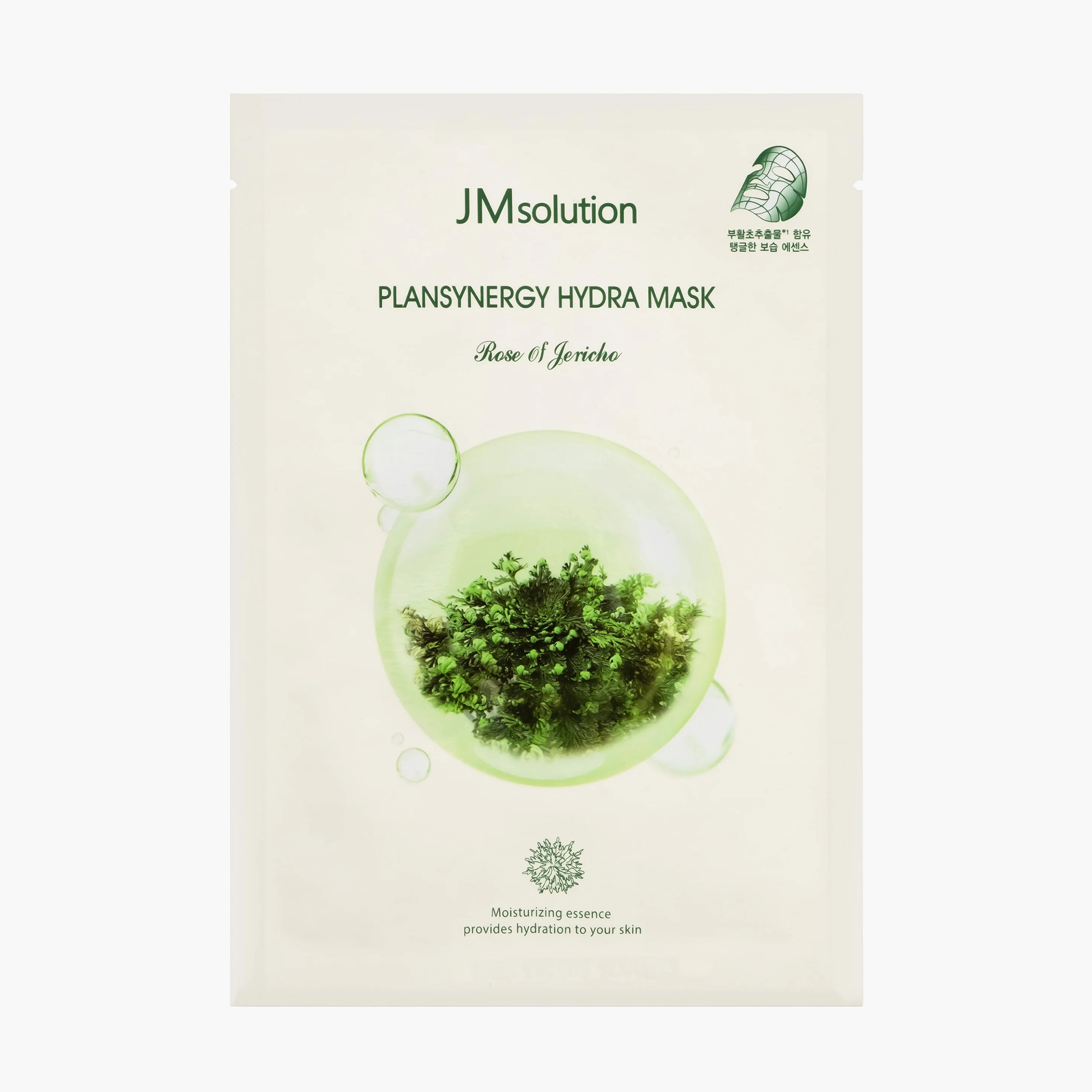 Маска тканевая увлажняющая с розой Иерихона | JMsolution Plansynergy Hydra Mask Rose of Jericho 30ml