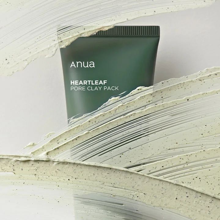 Маска глиняная для очищения пор с хауттюйнией | ANUA Heartleaf Pore Clay Pack 100ml
