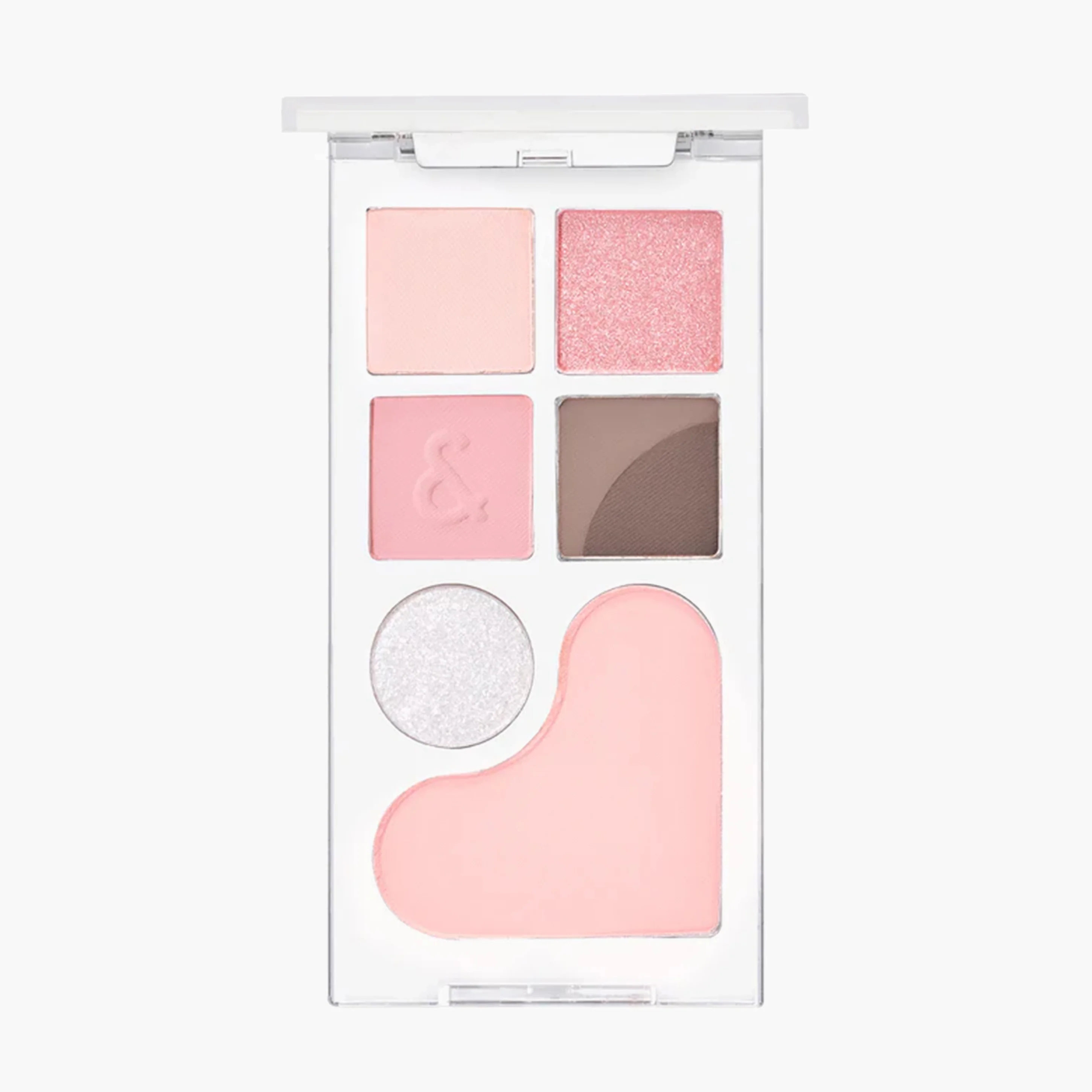 Палетка для век и лица 02 Strawberry Mood | Rom&nd Bare Layer Palette 02 Strawberry Mood 14g