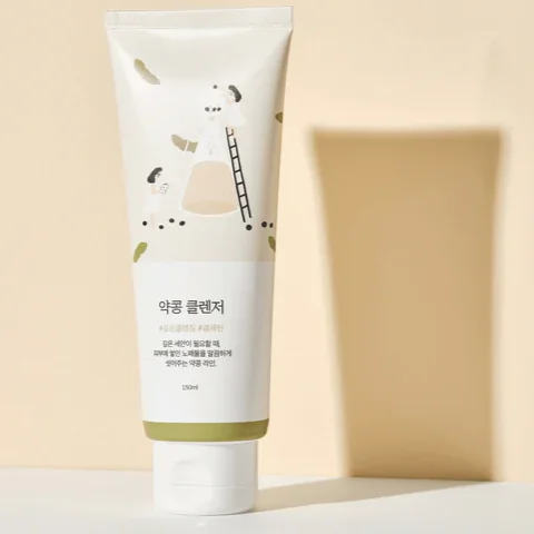 Пенка-скраб для умывания питательная с соей | Round Lab Soybean Cleanser 150 ml - фото 4