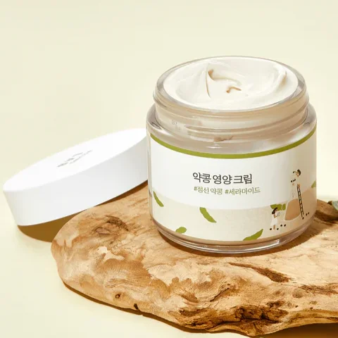 Крем для лица питательный | Round Lab Soybean Nourishing Cream 80ml - фото 3