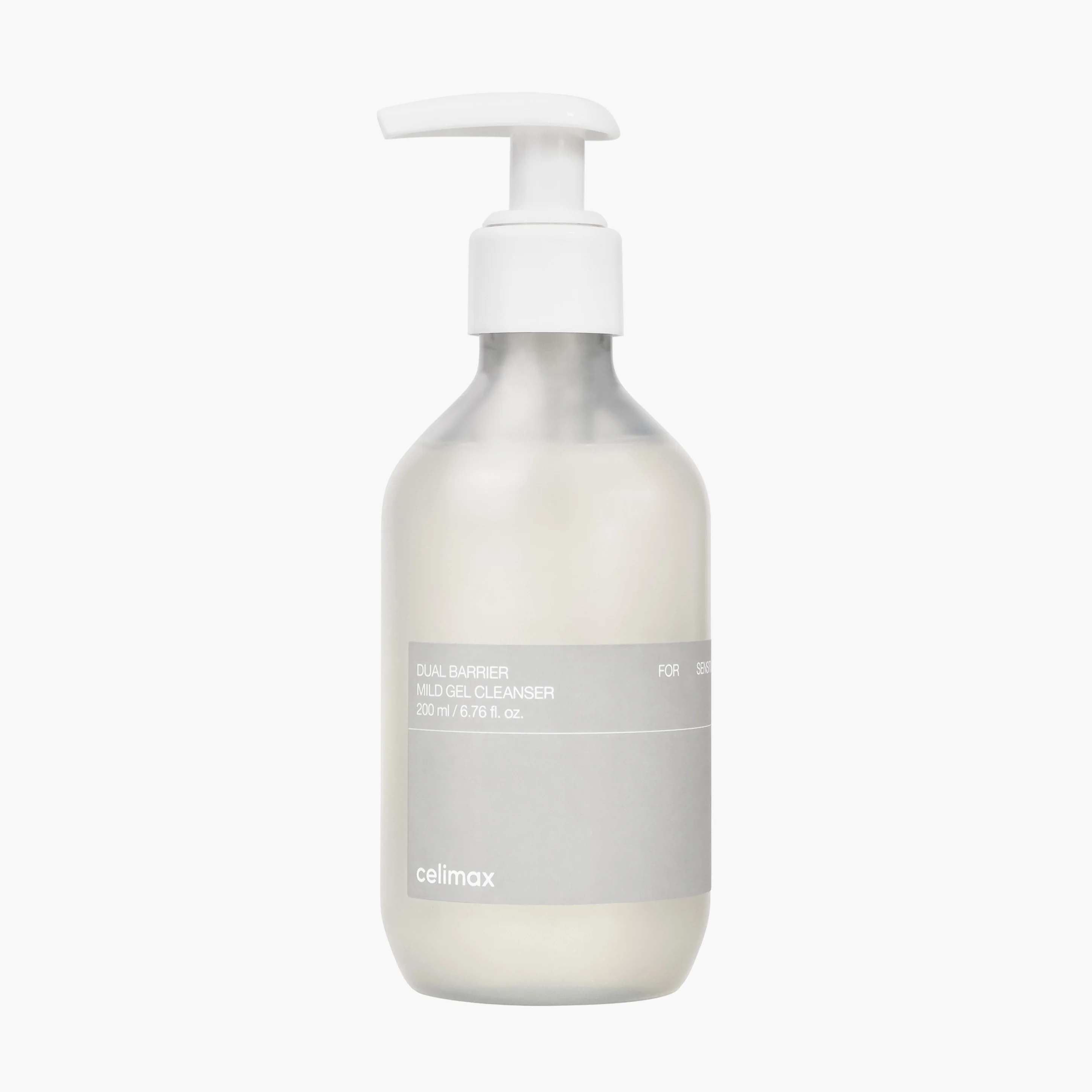 Гель-пенка для умывания с комплексом керамидов | Celimax Dual Barrier Mild Gel Cleanser 200ml