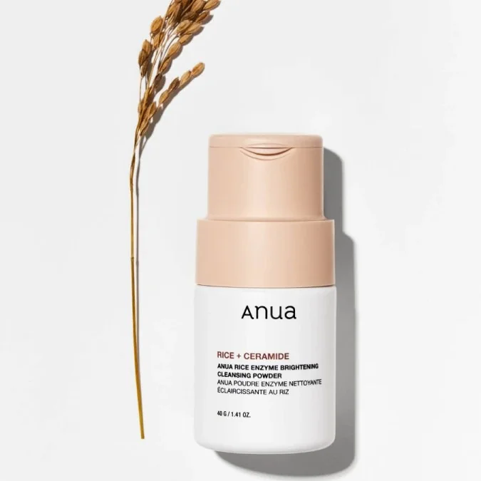 Пудра энзимная смягчающая с рисовым экстрактом | ANUA Rice Enzyme Brightening Cleansing Powder 40g - фото 5
