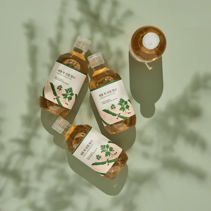 Тонер успокаивающий с полынью | Round Lab Mugwort Calmin Toner 300ml - фото 4