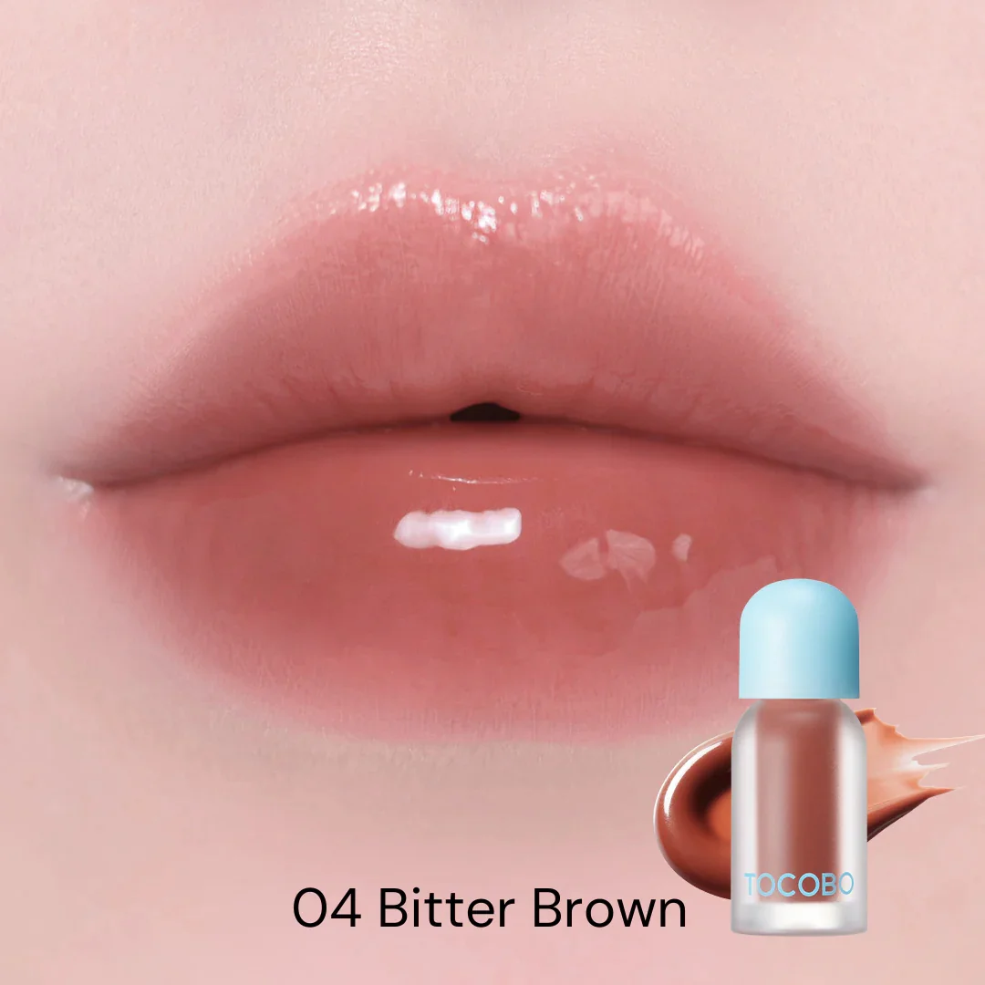 Масло для губ с плампинг-эффектом 04 Bitter Brown | Tocobo Juicy Berry Plumping Lip Oil 04 Bitter Brown 4g