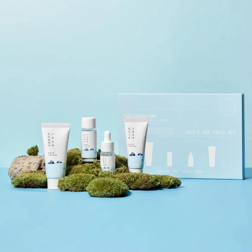 Travel-набор уходовых средств с морской водой | Round Lab 1025 Dokdo Trial Kit - фото 4