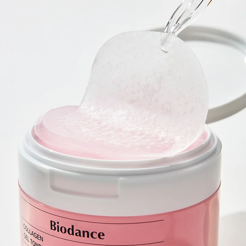 Тонер-пэды для лица увлажняющие с коллагеном | Biodance Collagen Gel Toner Pads 60 pads - фото 4