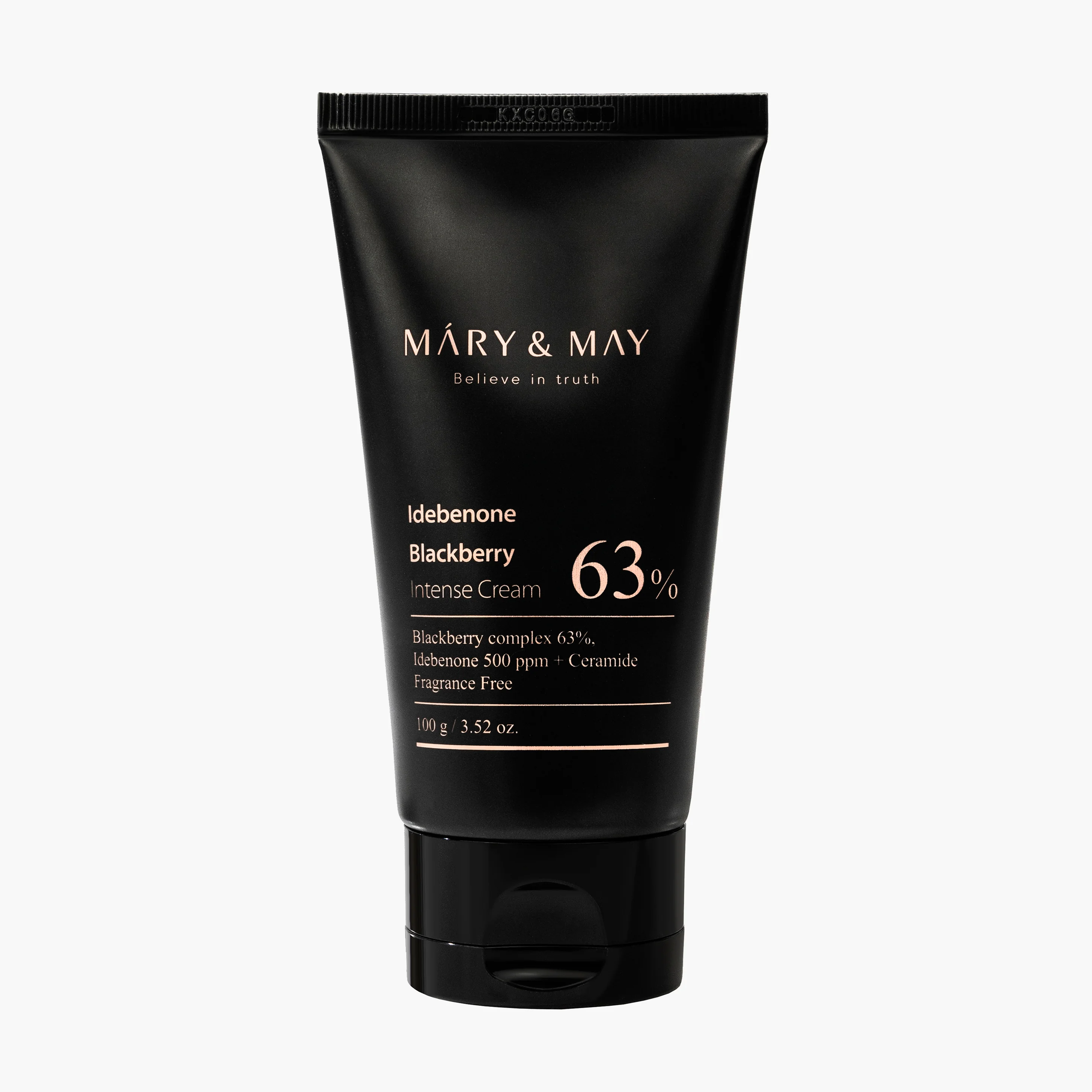 Крем для лица с идебеноном и ежевичным комплексом | Mary&May Idebenone Blackberry Intense Cream 100g