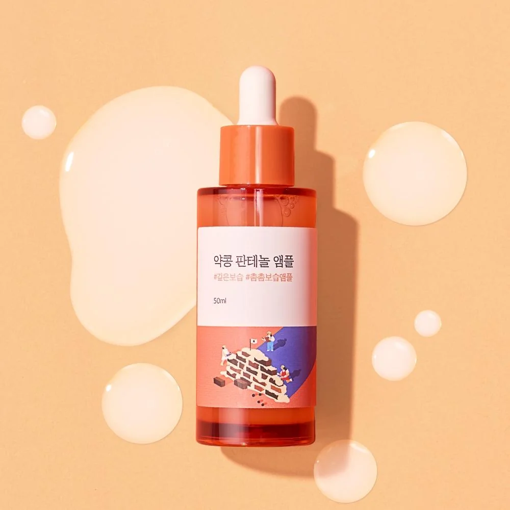 Ампула барьерная с чёрной соей и пантенолом | Round Lab Soybean Panthenol Ampoule 50 ml - фото 2