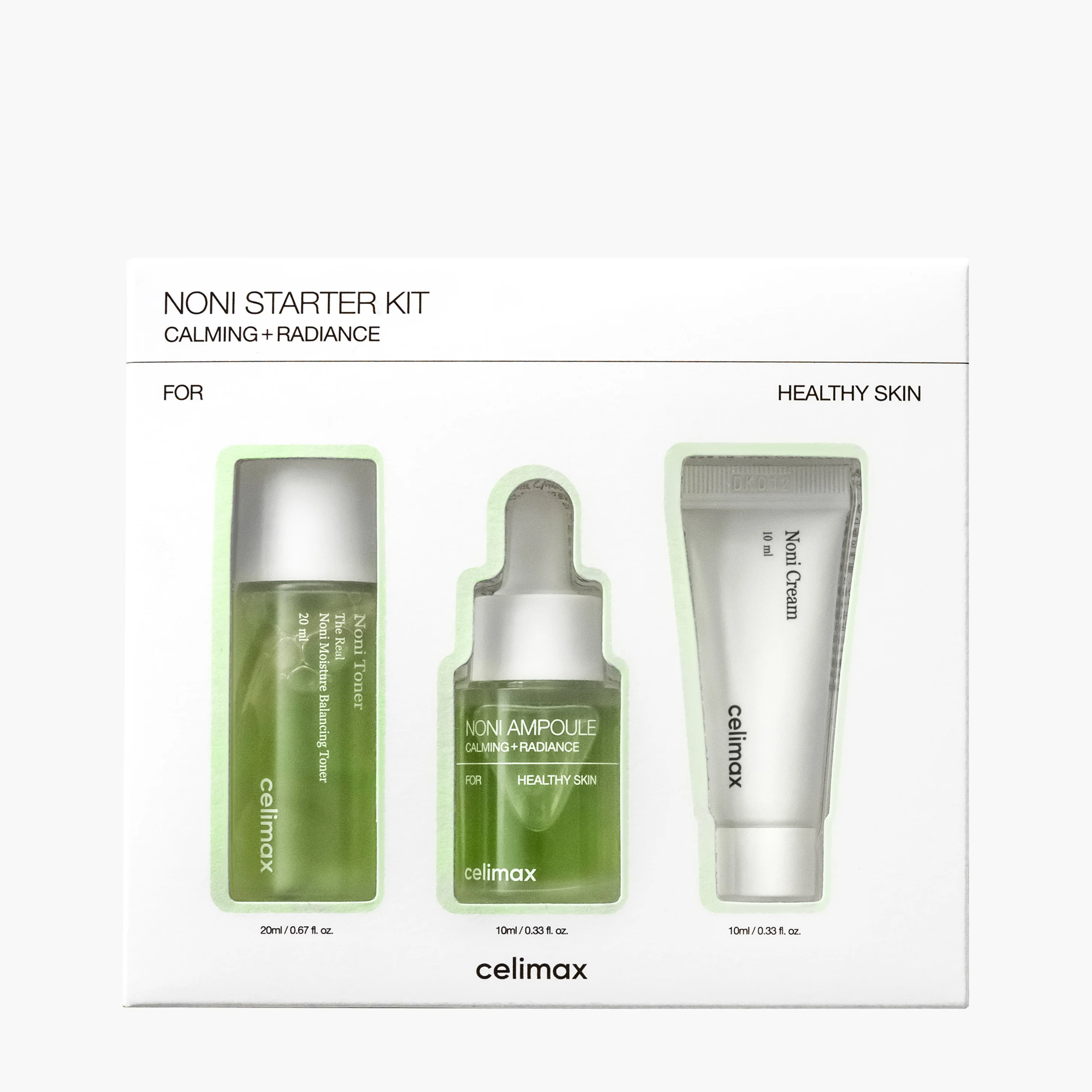 Набор миниатюр восстанавливающий с нони | Celimax The Real Noni Starter Kit (20ml+10ml+10ml)