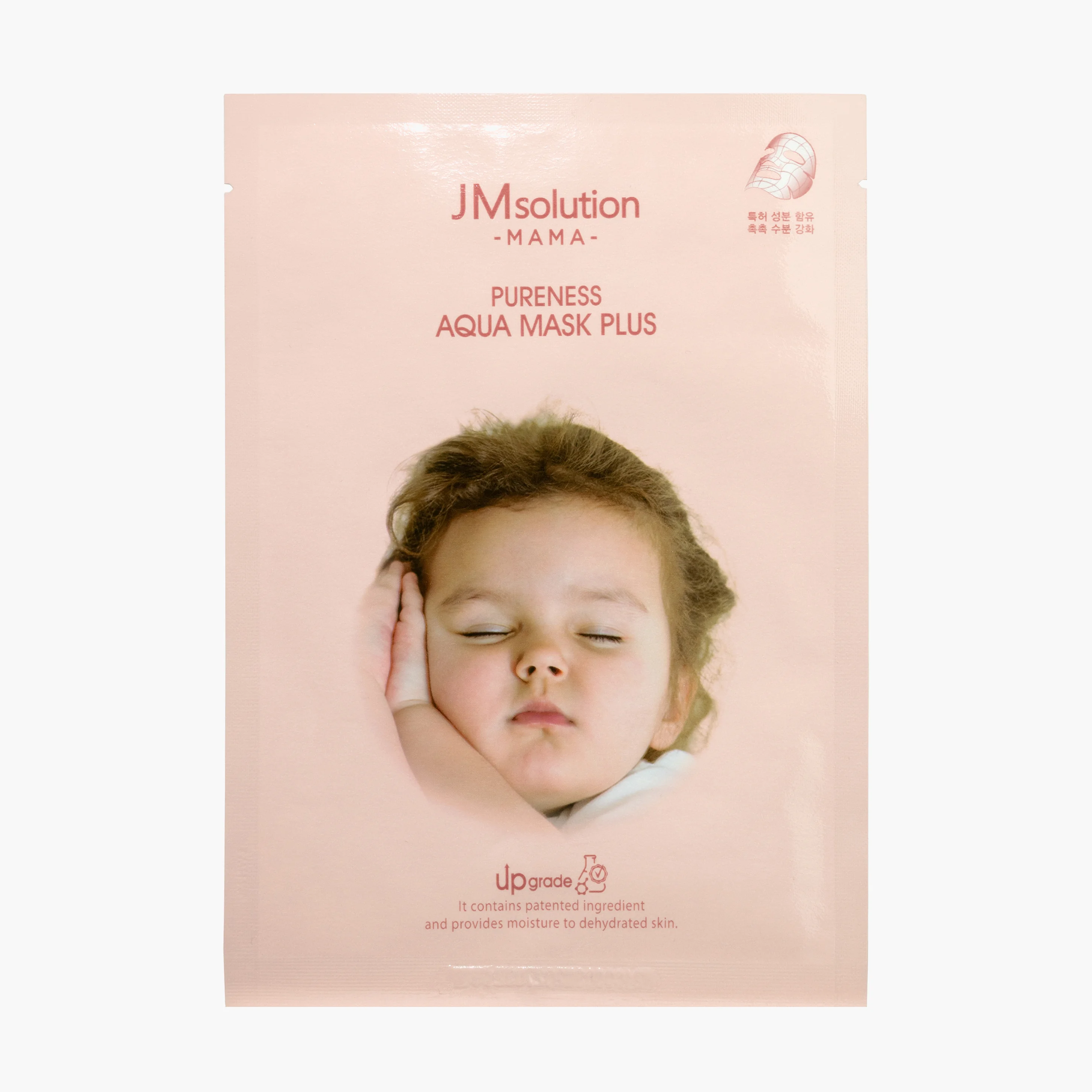Маска гипоаллергенная тканевая для увлажнения кожи | JMsolution Mama Pureness Aqua Mask 30ml