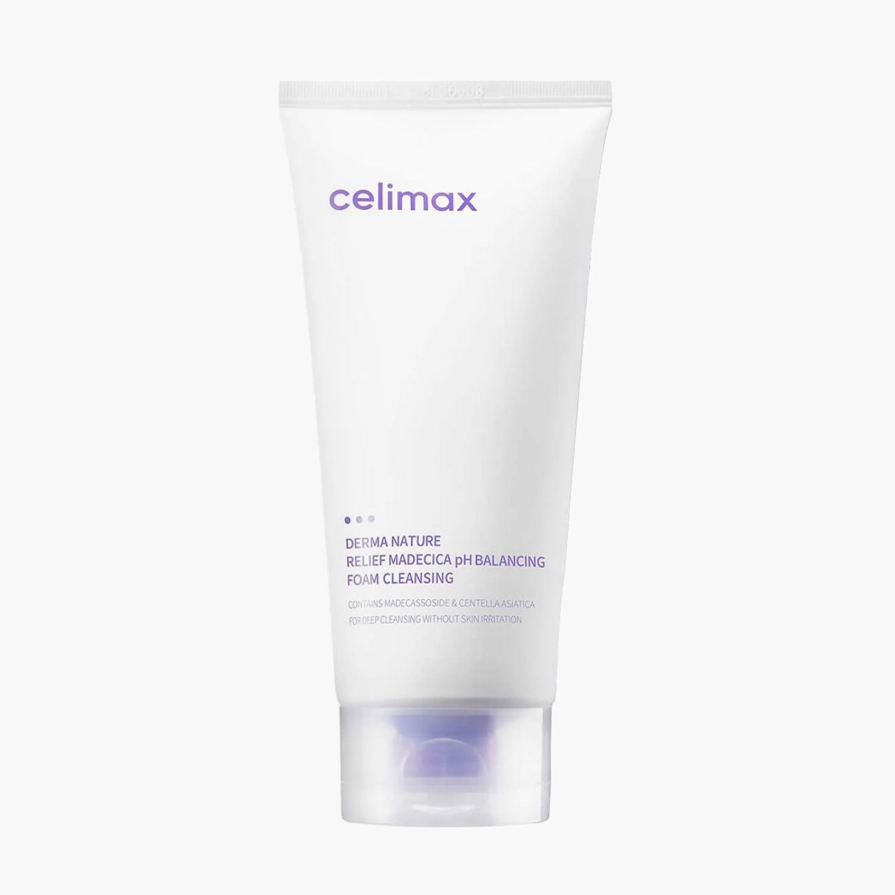 Пенка слабокислотная очищающая | Celimax Derma Nature Relief Madecica Balancing Foam Cleansing 150ml