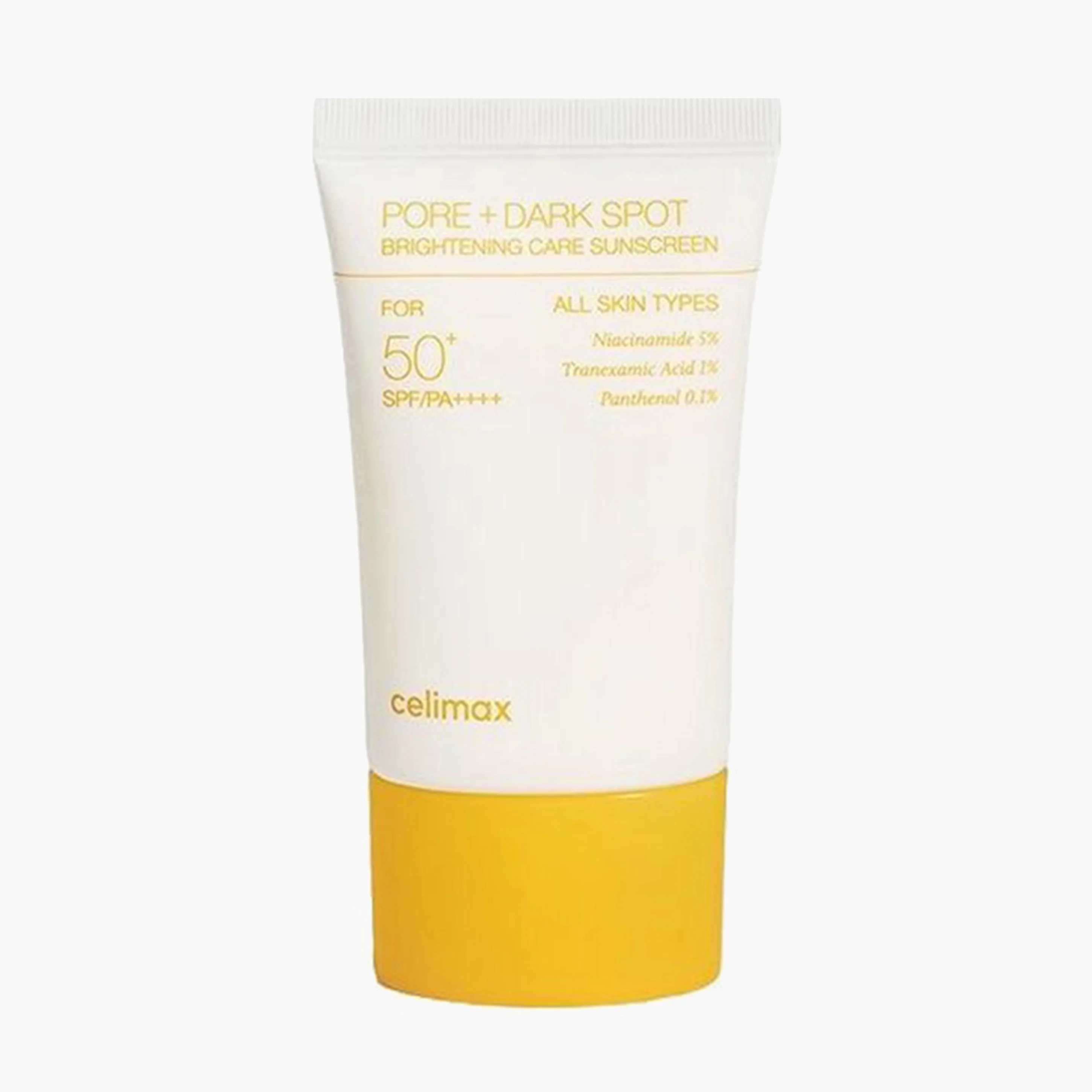 Крем осветляющий солнцезащитный | Celimax Pore+Dark Spot Brightening Care Sunscreen SPF50+PA++++50ml