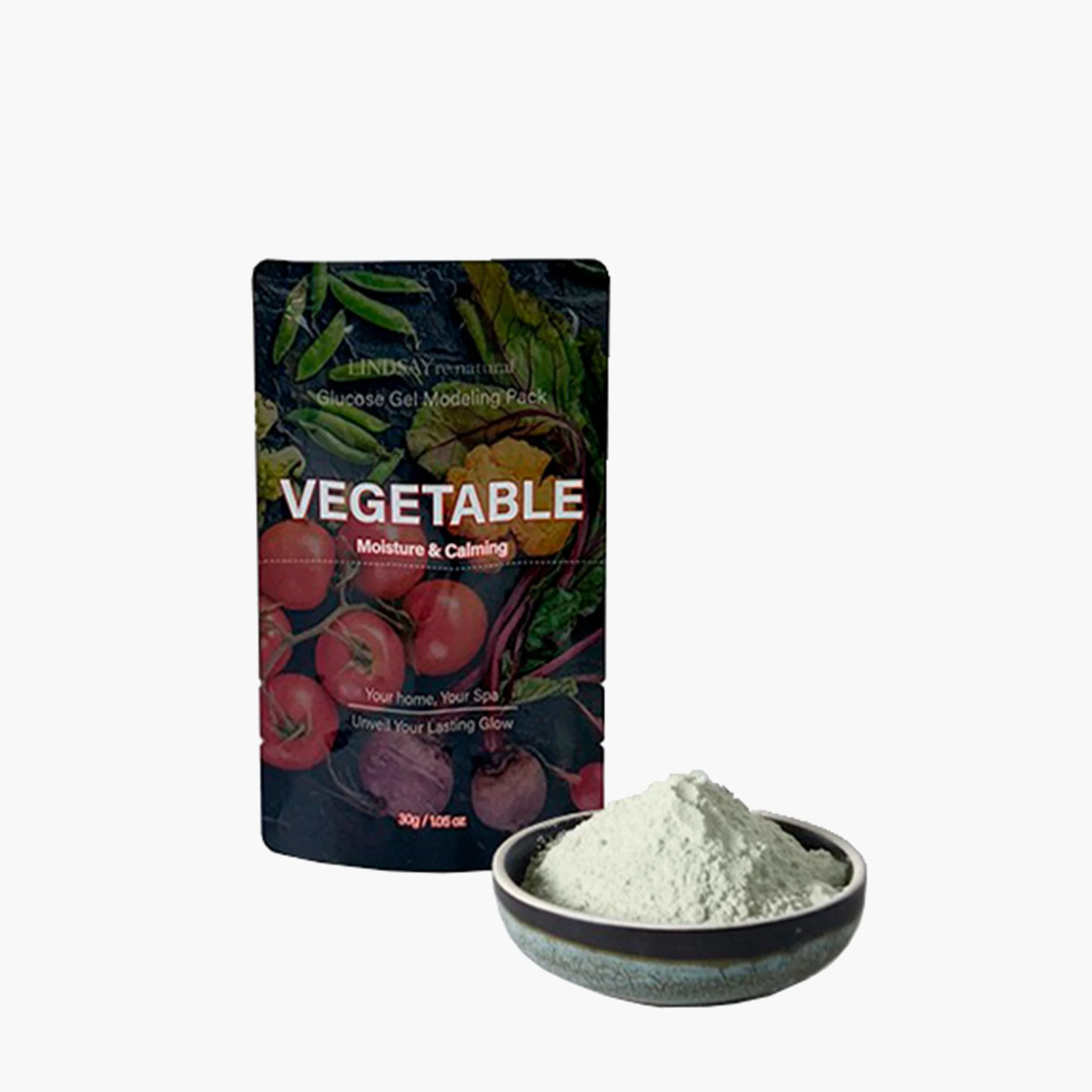 Маска альгинатная с экстрактами овощей | Lindsay Re:natural Vegetable Modeling Mask  30g