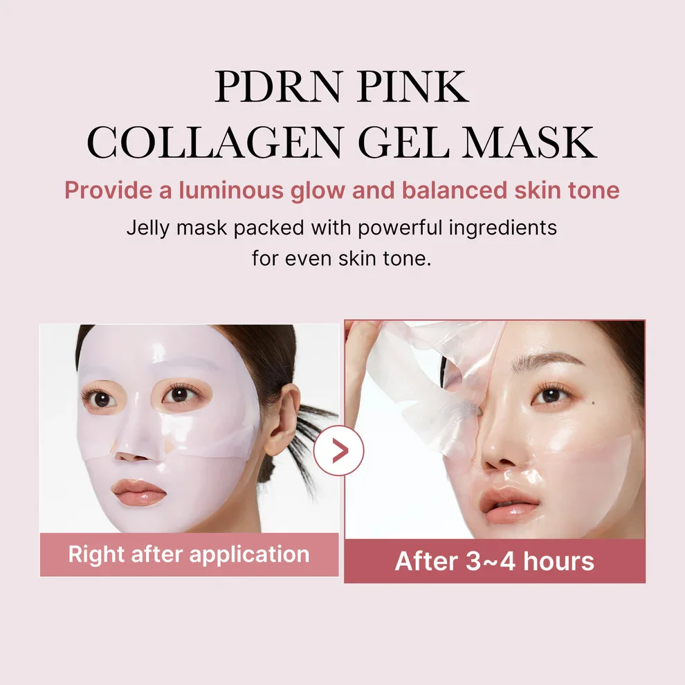 Маска гидрогелевая с коллагеном | Medicube PDRN Pink Collagen Gel Mask 28g
